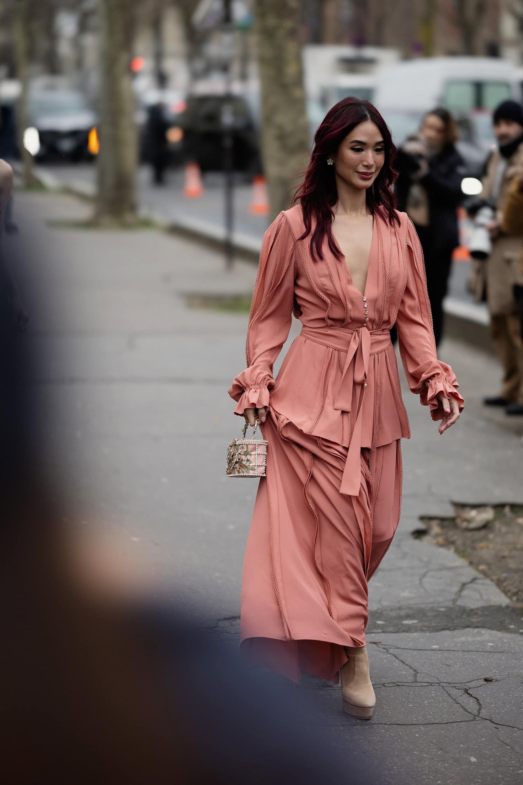 Paris Couture Street Style Spring 2025 Shows