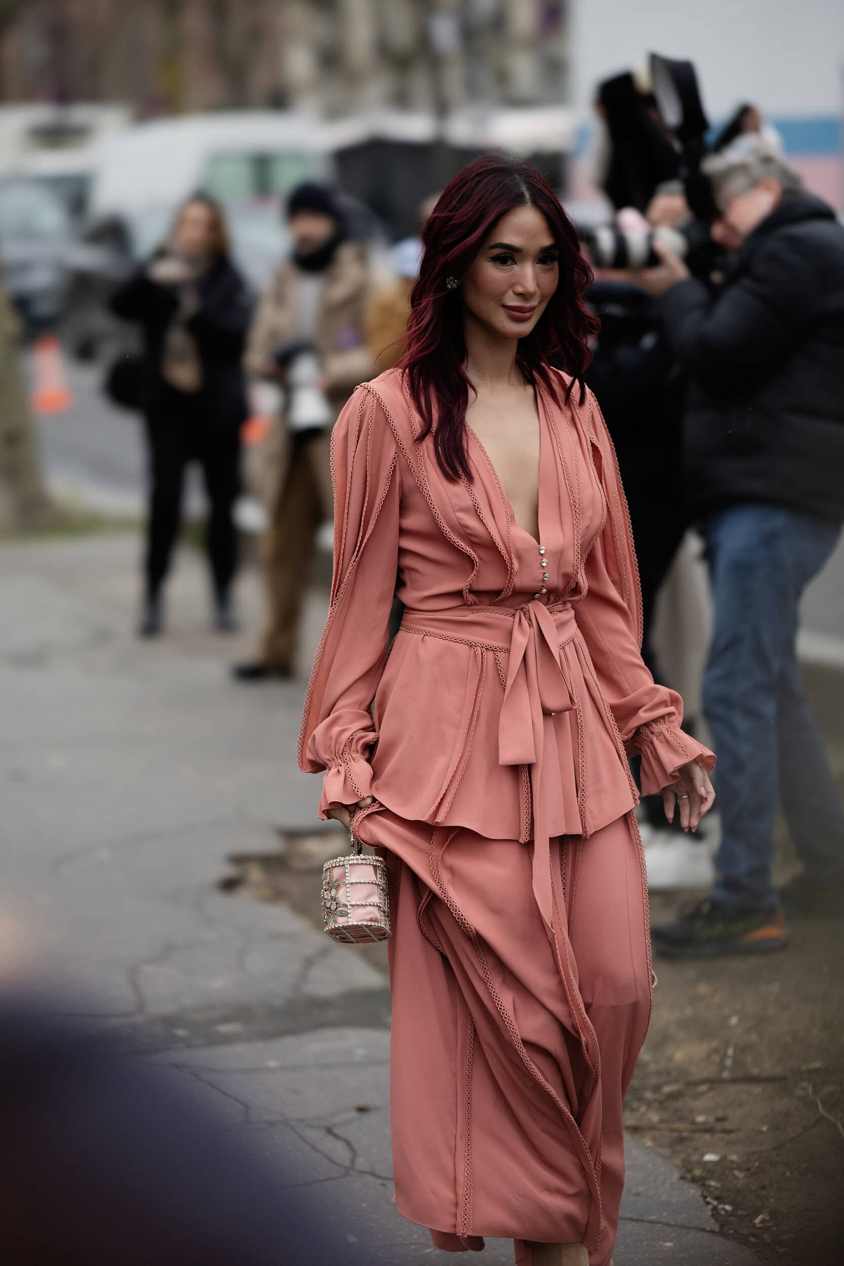 Paris Couture Street Style Spring 2025 Shows