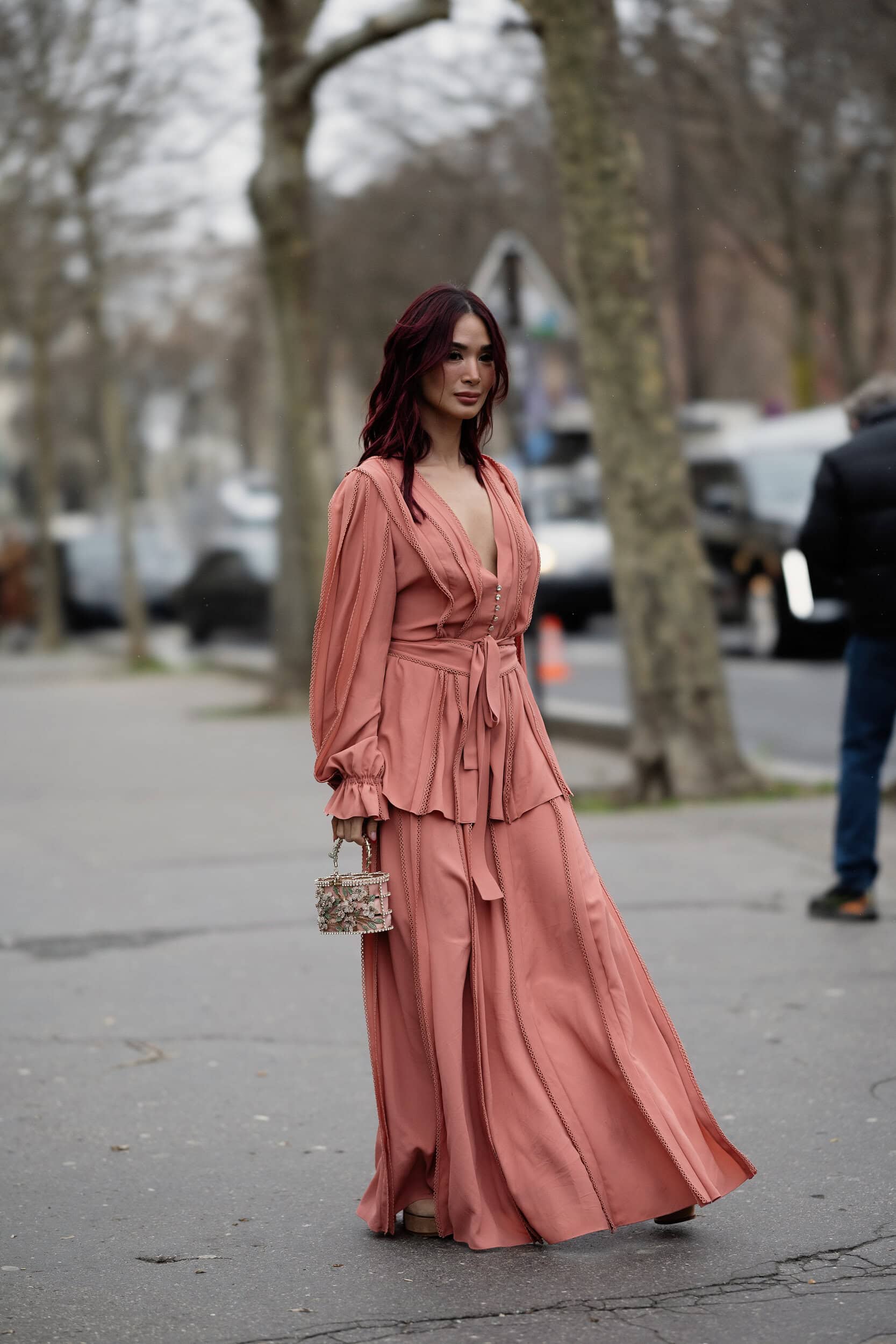 Paris Couture Street Style Spring 2025 Shows