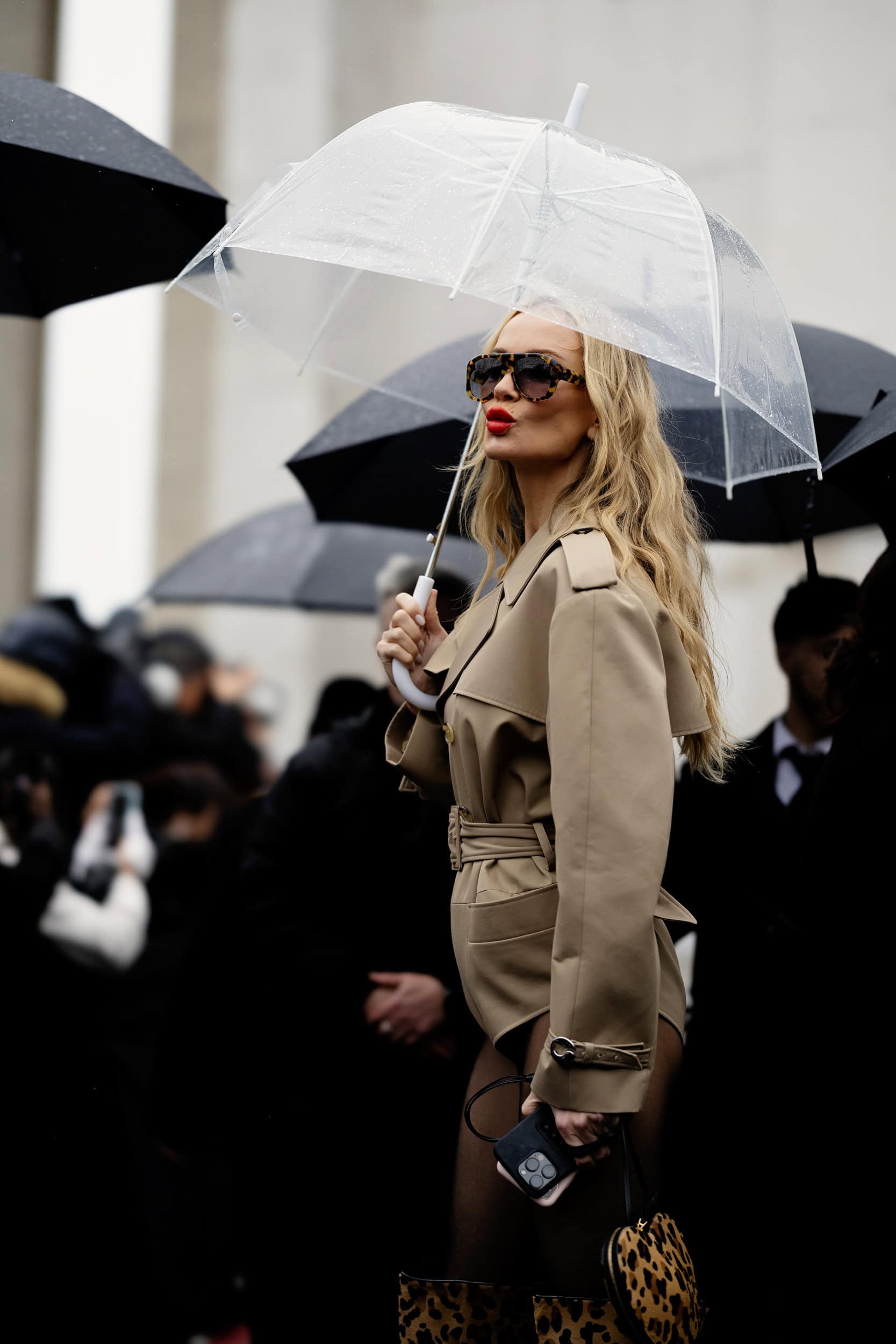 Paris Couture Street Style Spring 2025 Shows