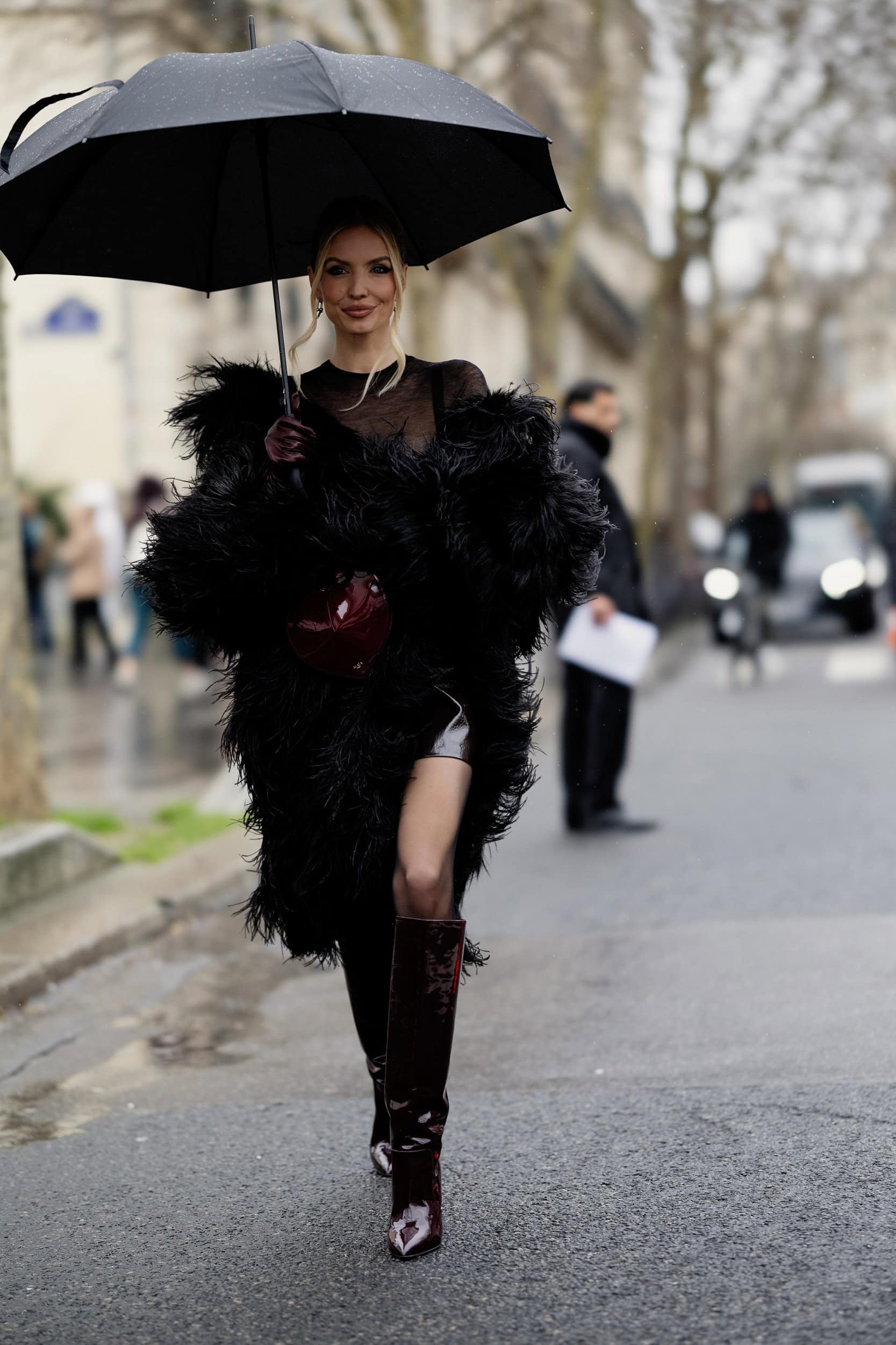 Paris Couture Street Style Spring 2025 Shows