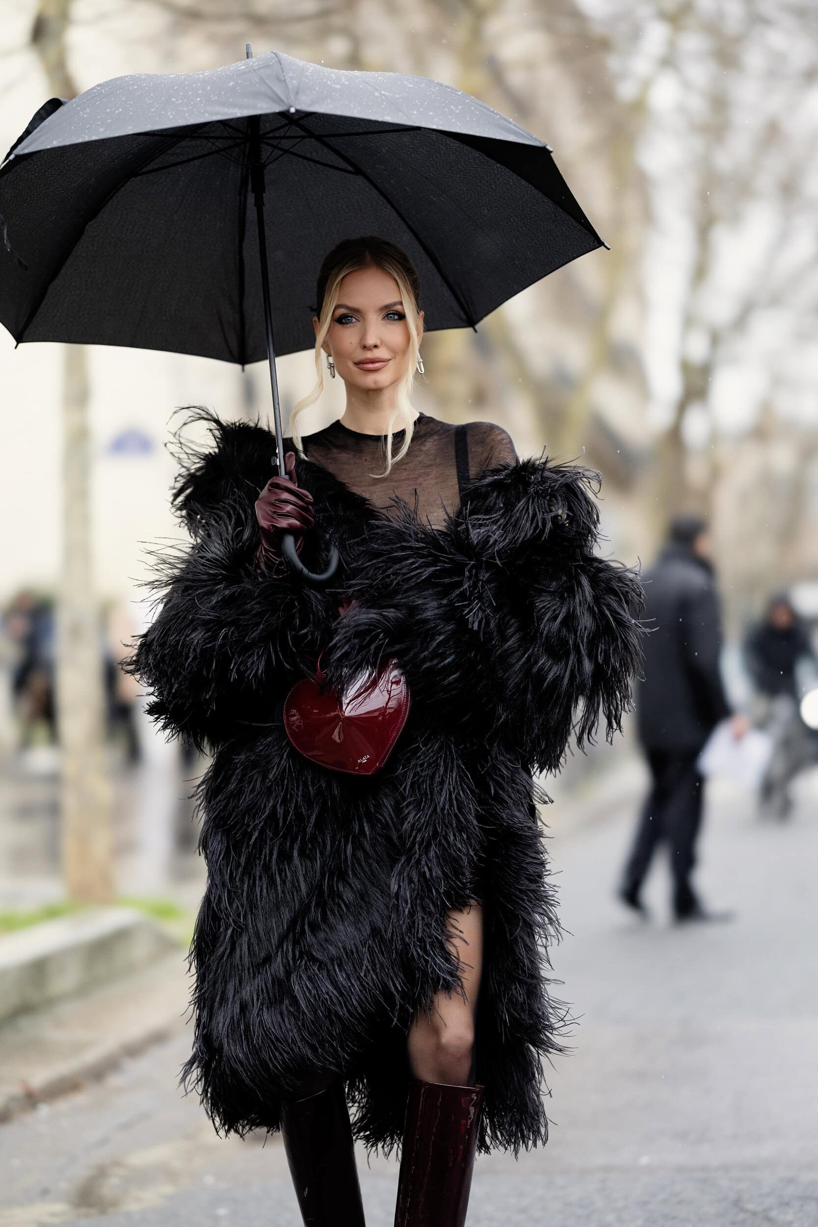 Paris Couture Street Style Spring 2025 Shows