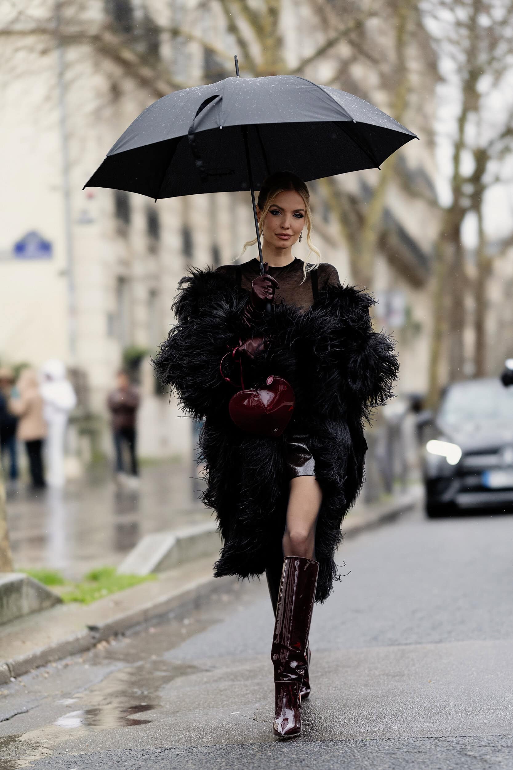 Paris Couture Street Style Spring 2025 Shows