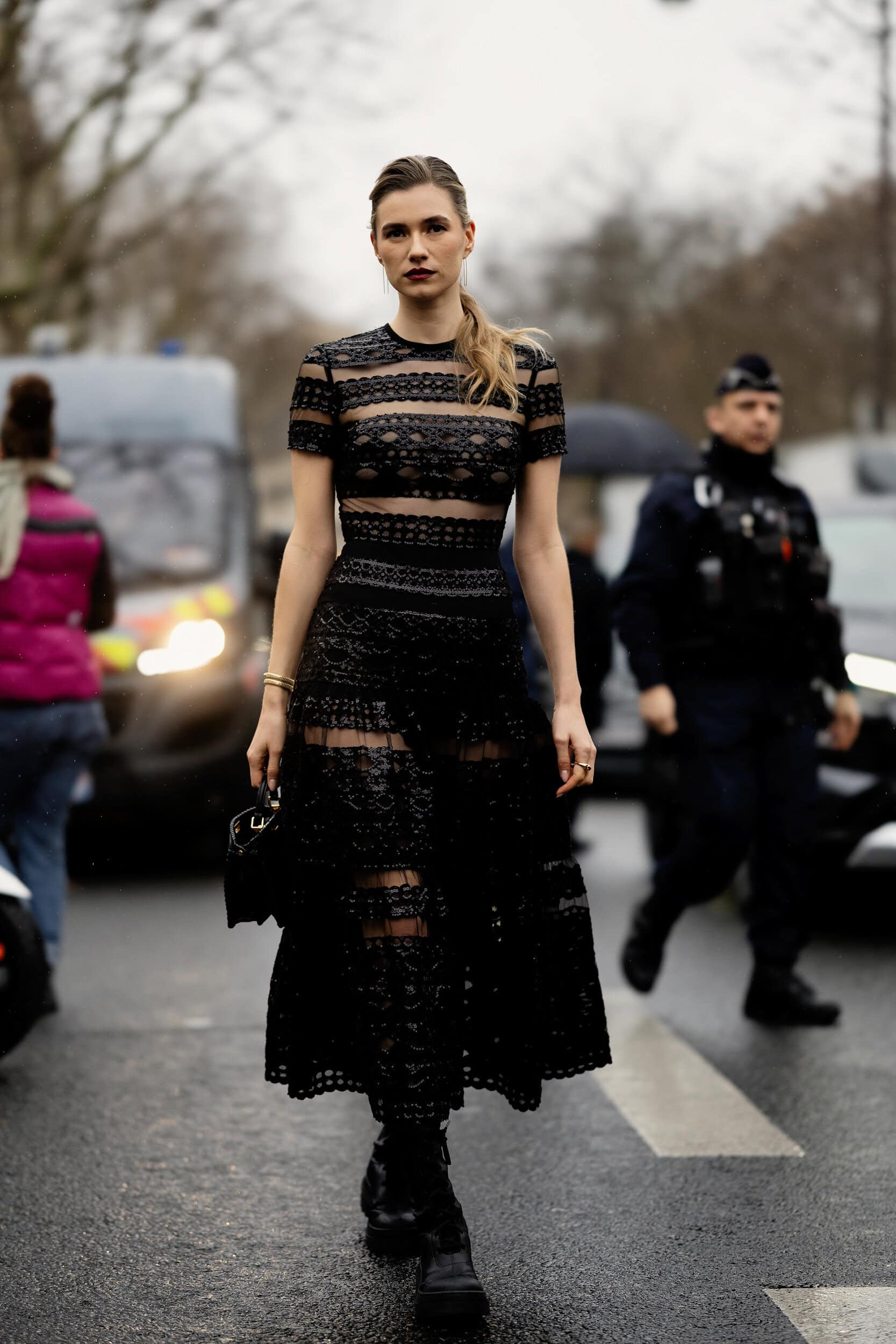 Paris Couture Street Style Spring 2025 Shows