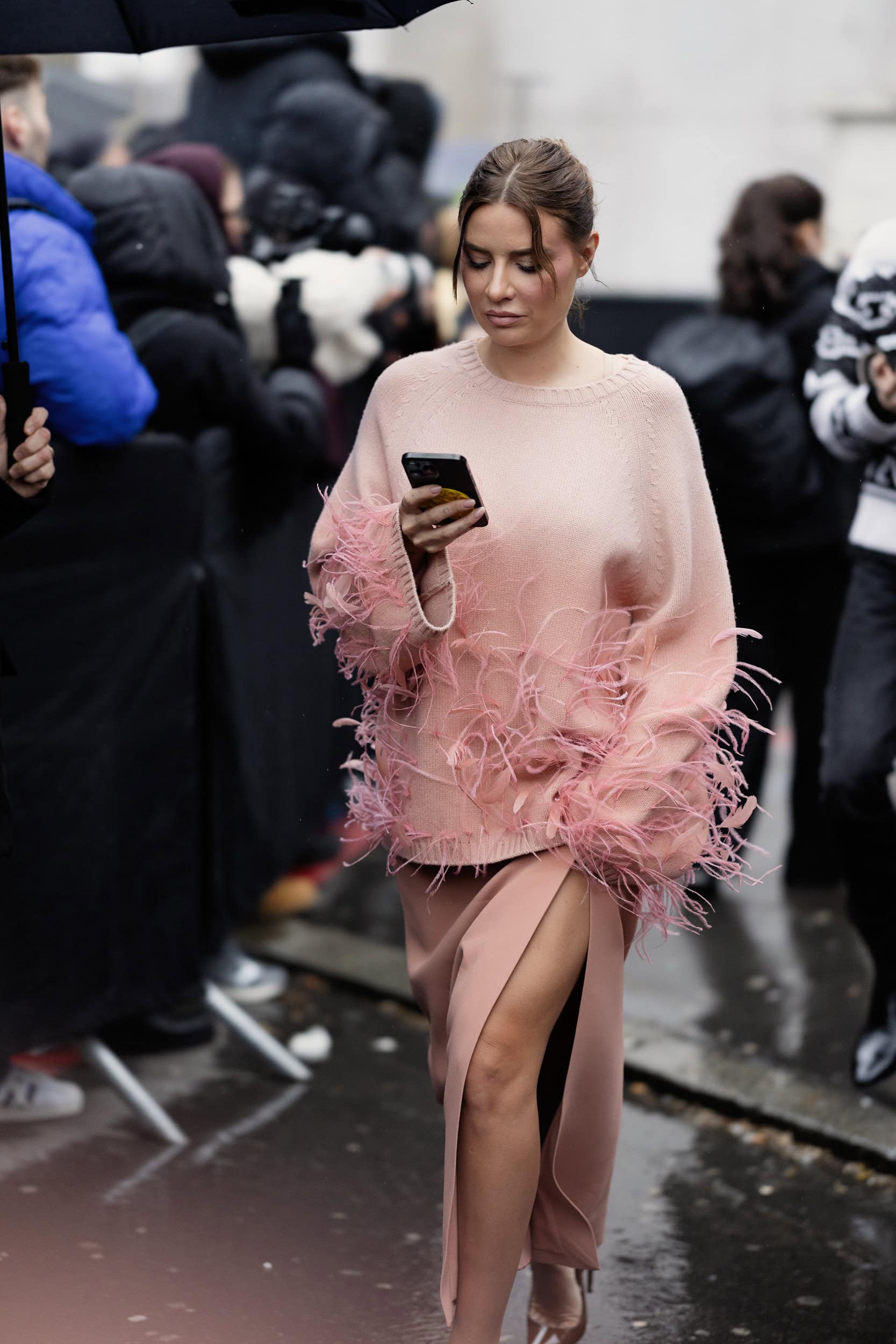 Paris Couture Street Style Spring 2025 Shows