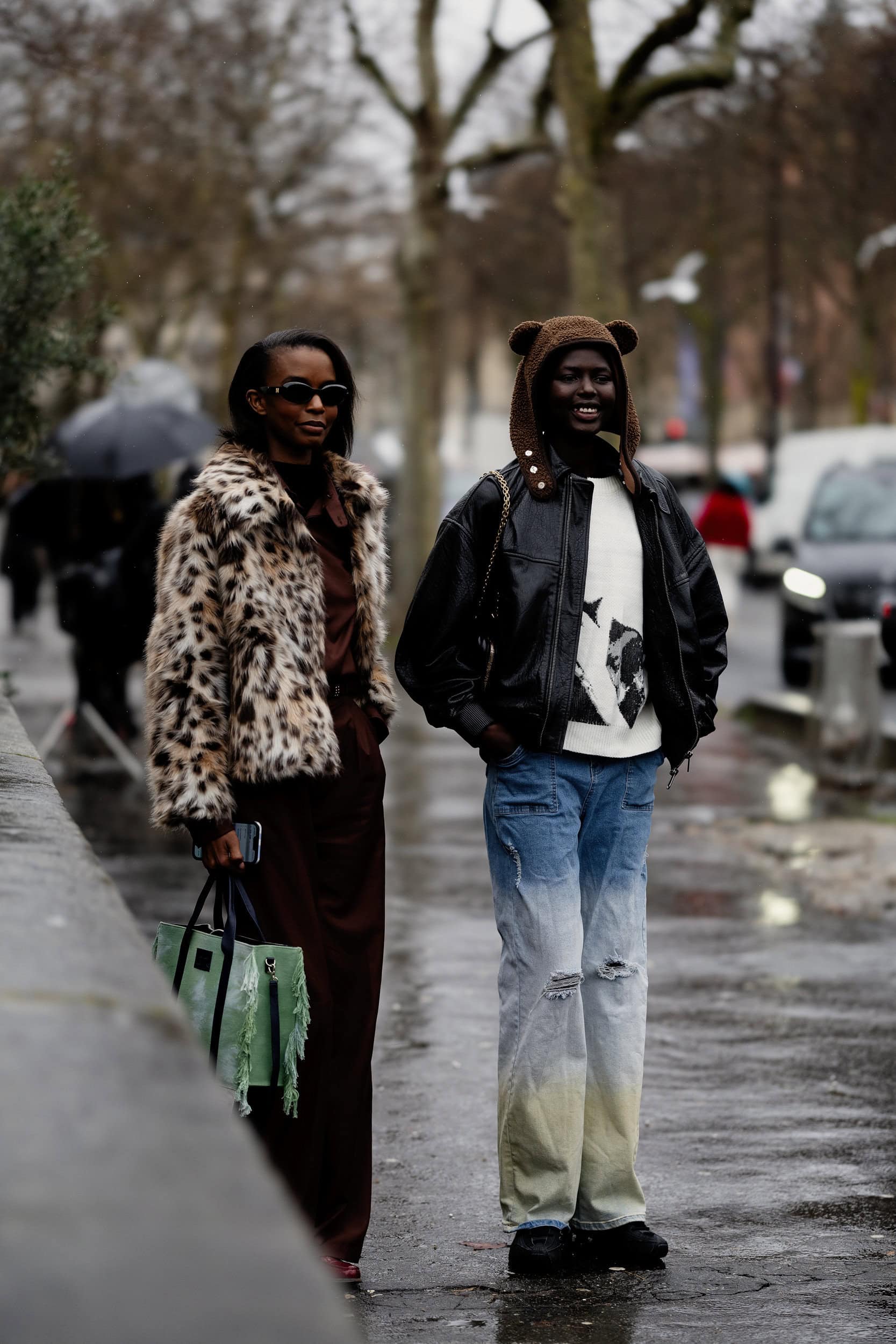 Paris Couture Street Style Spring 2025 Shows