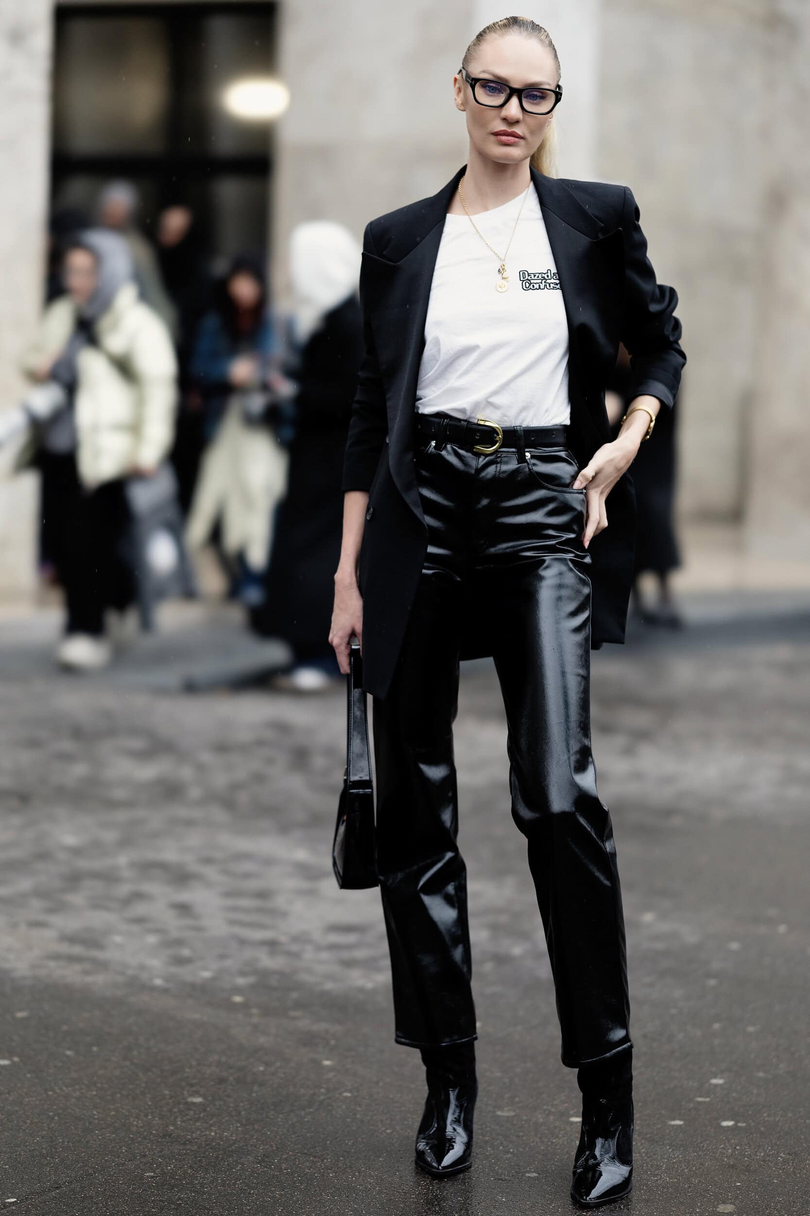 Paris Couture Street Style Spring 2025 Shows