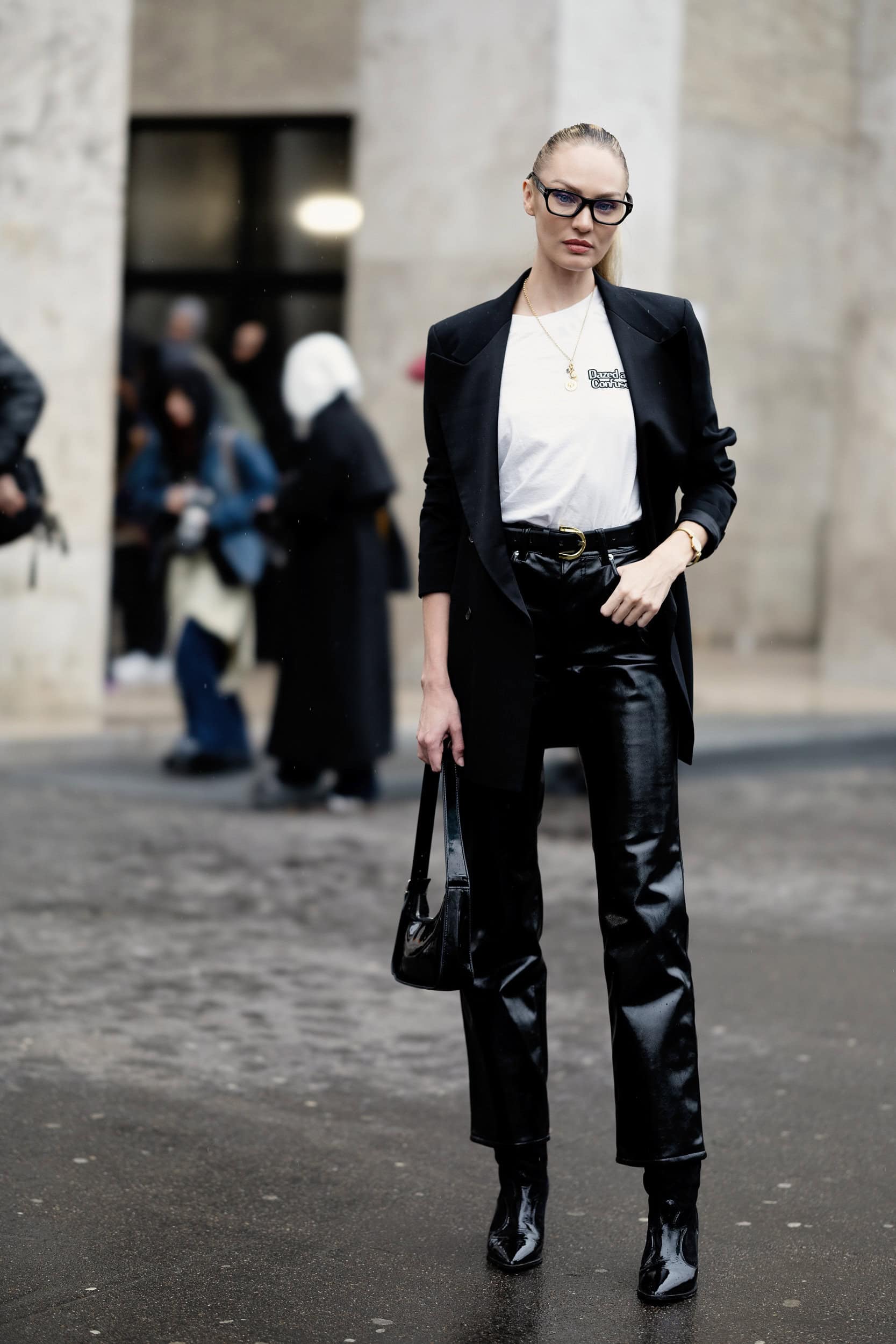 Paris Couture Street Style Spring 2025 Shows