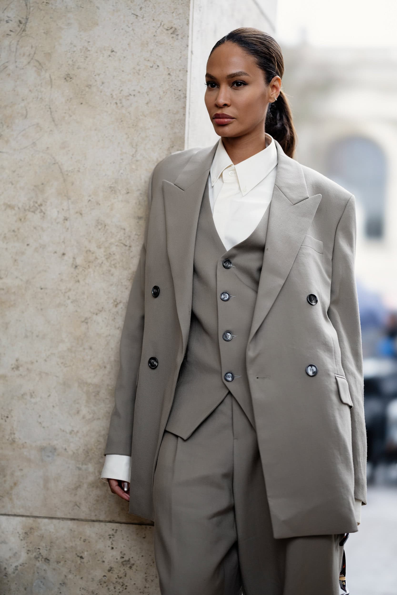 Paris Couture Street Style Spring 2025 Shows