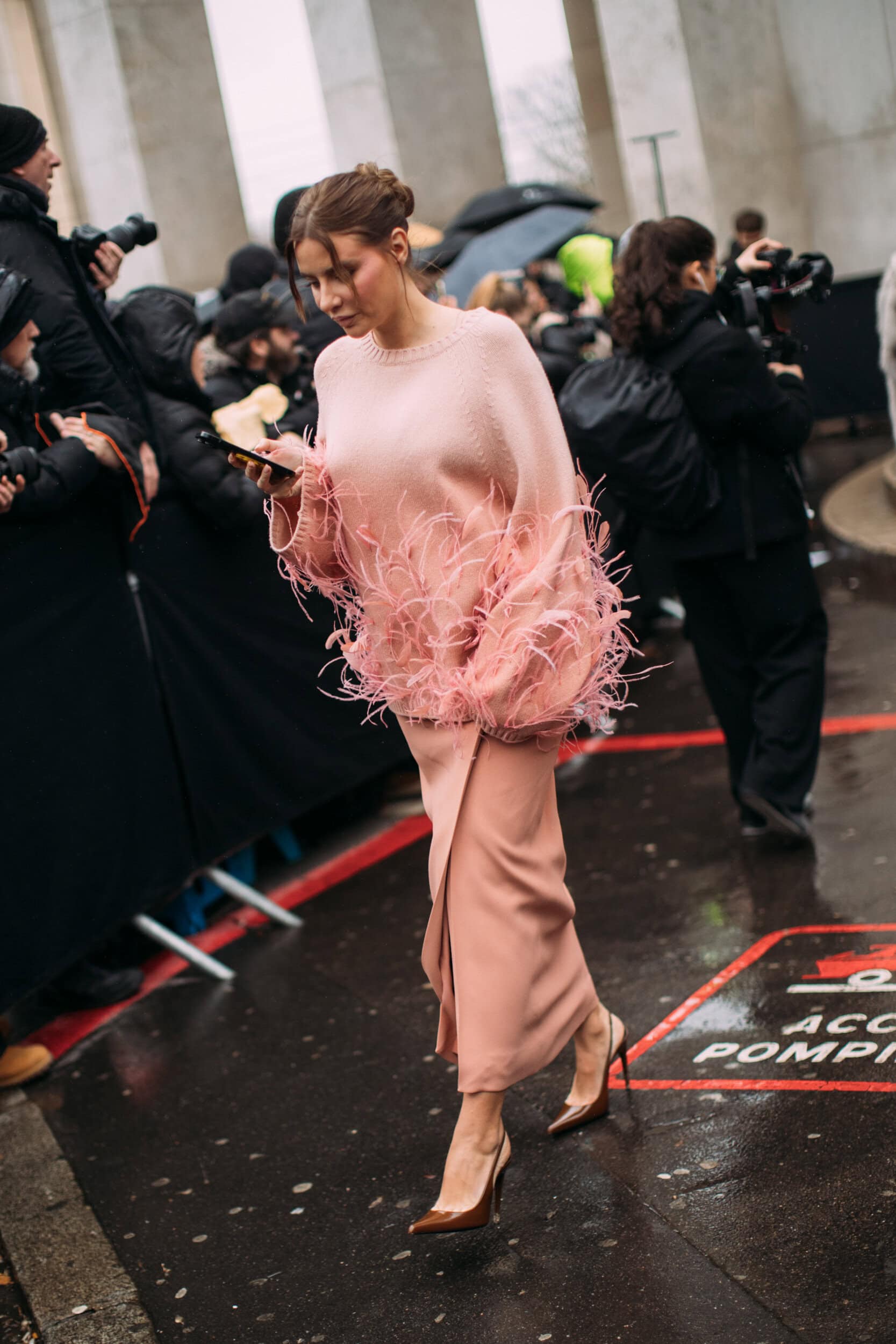 Paris Couture Street Style Spring 2025 Shows