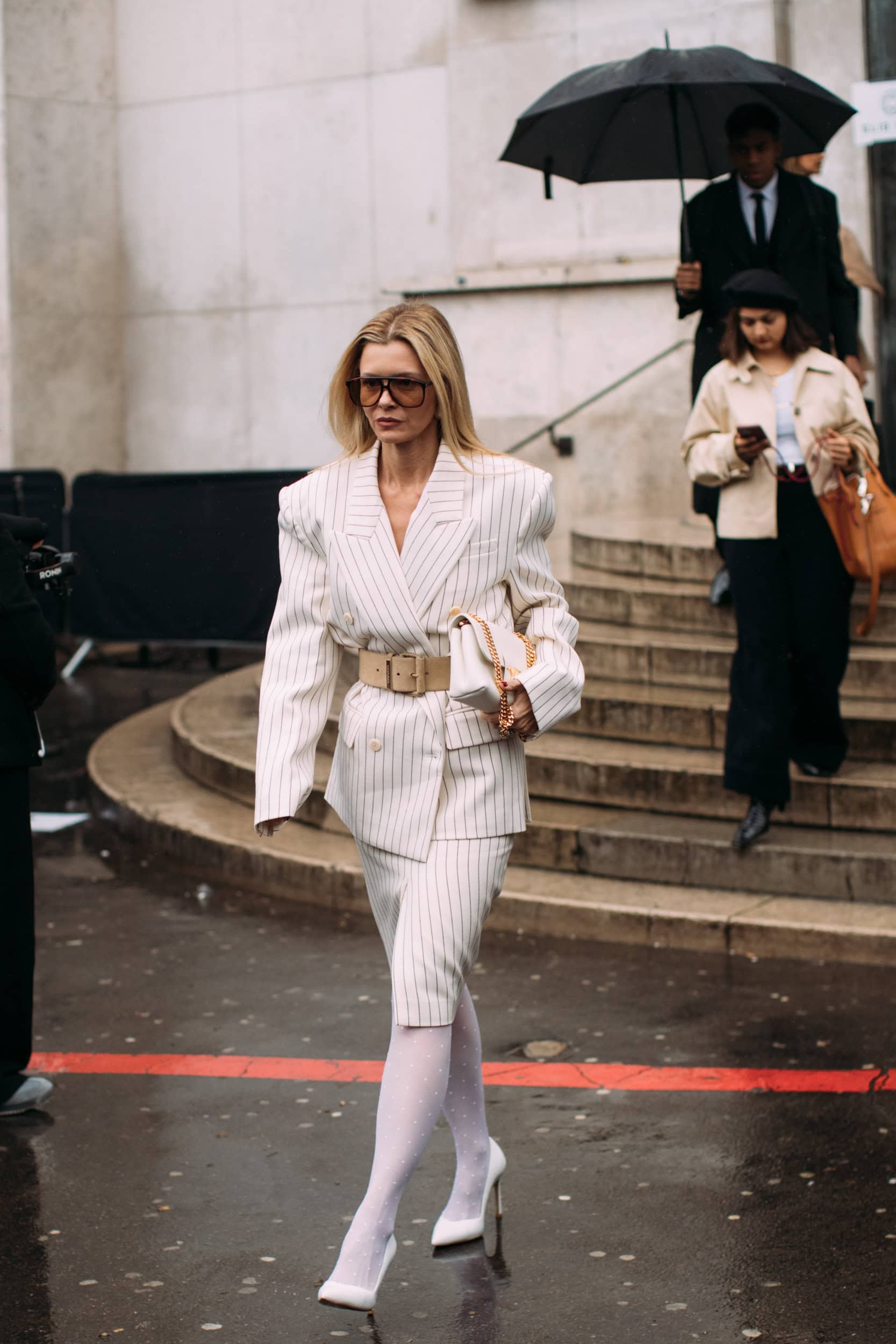 Paris Couture Street Style Spring 2025 Shows