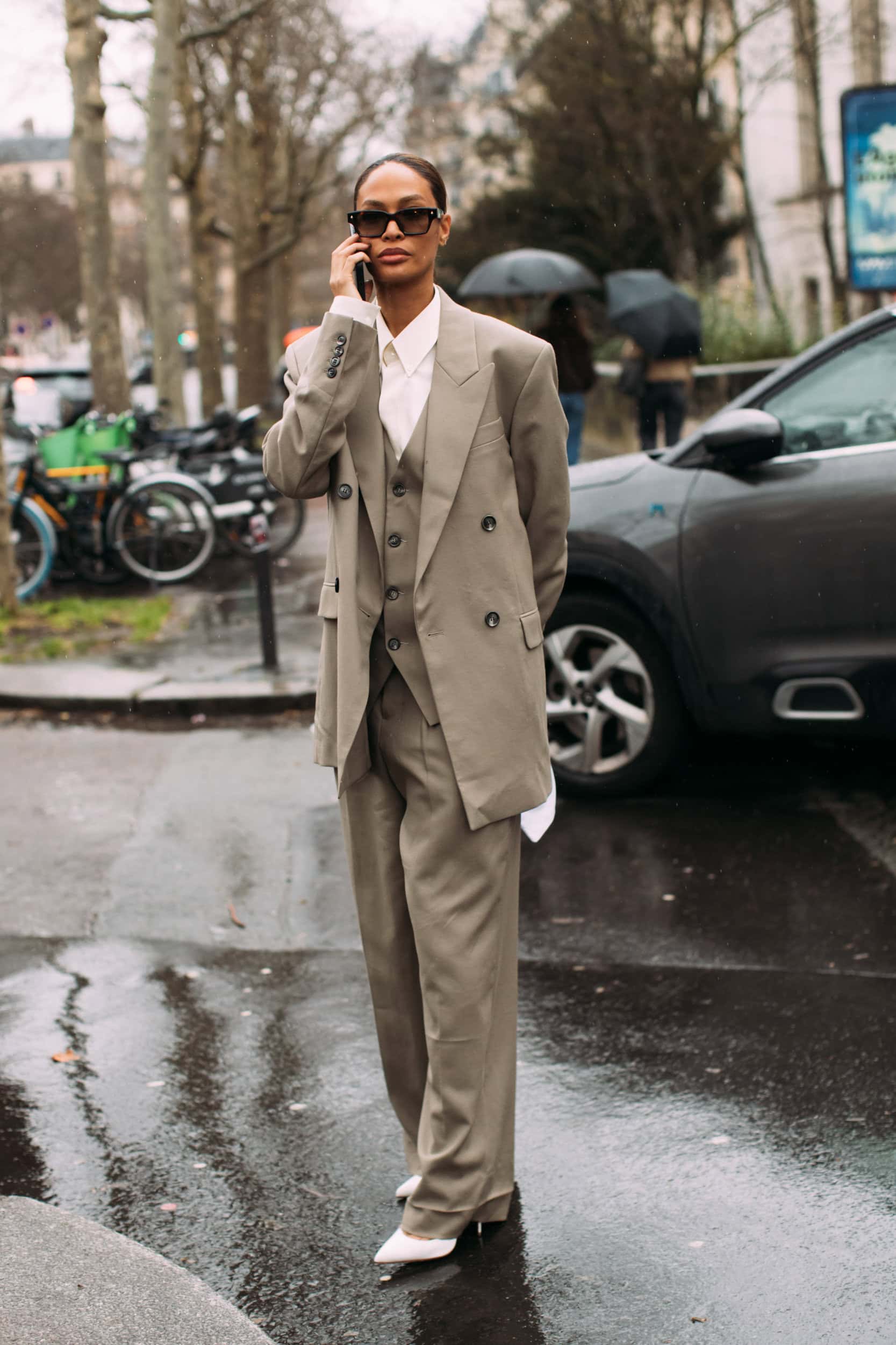 Paris Couture Street Style Spring 2025 Shows