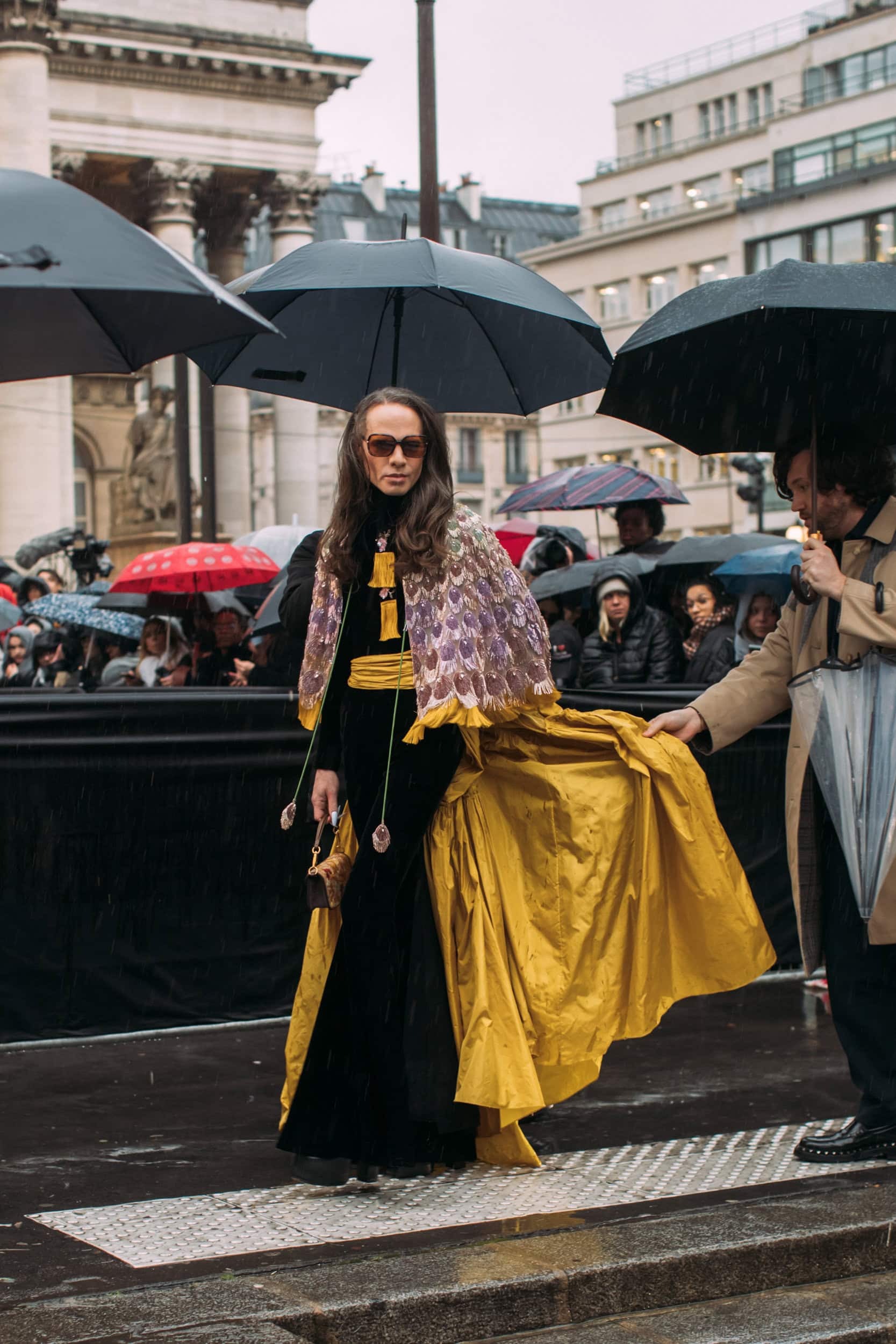 Paris Couture Street Style Spring 2025 Shows