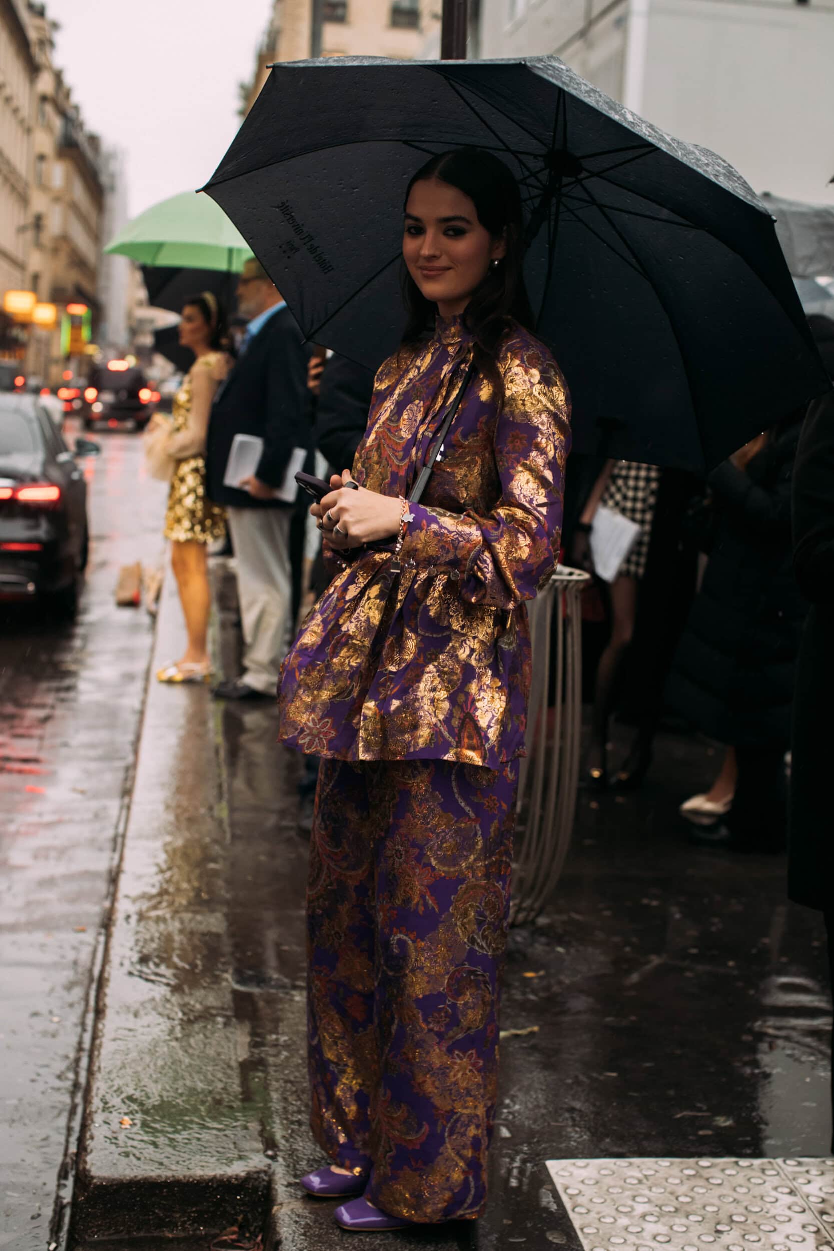 Paris Couture Street Style Spring 2025 Shows