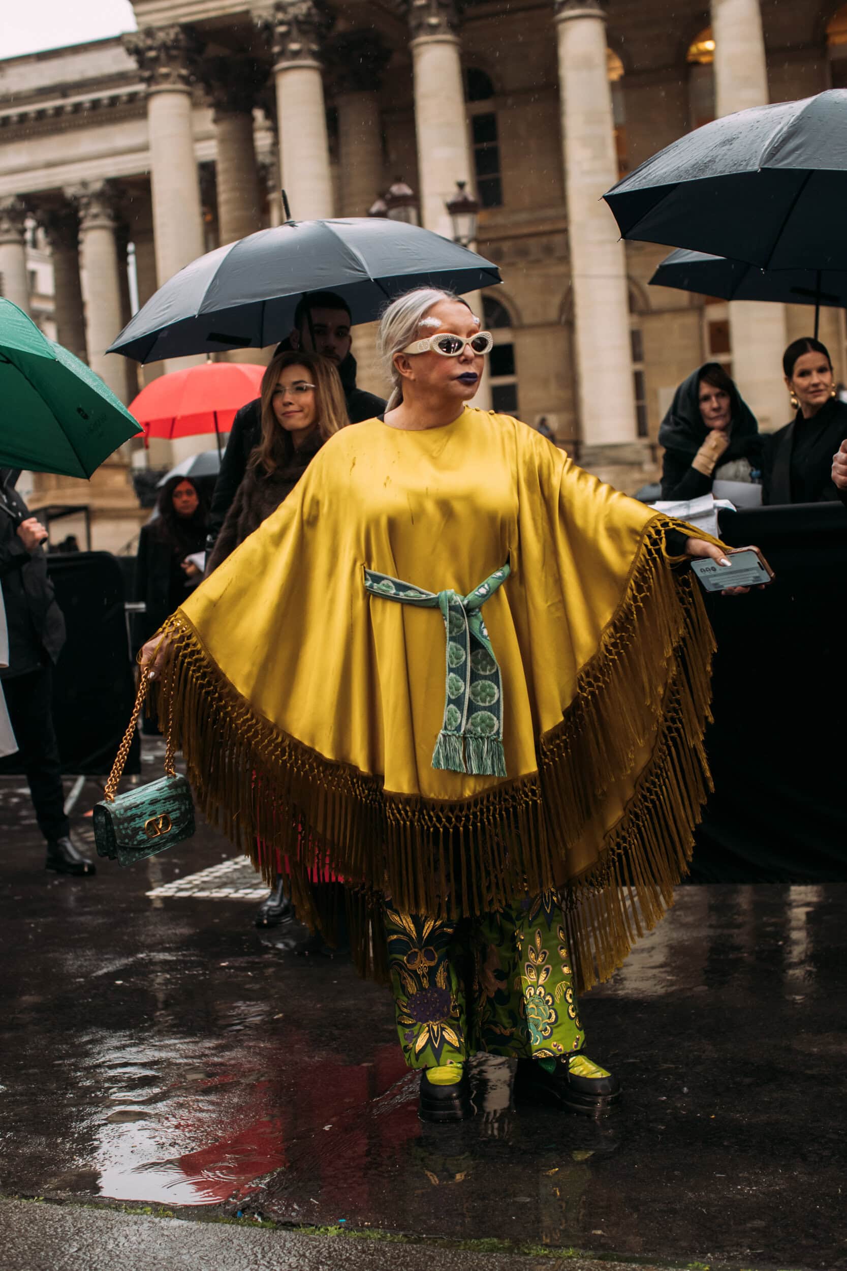 Paris Couture Street Style Spring 2025 Shows