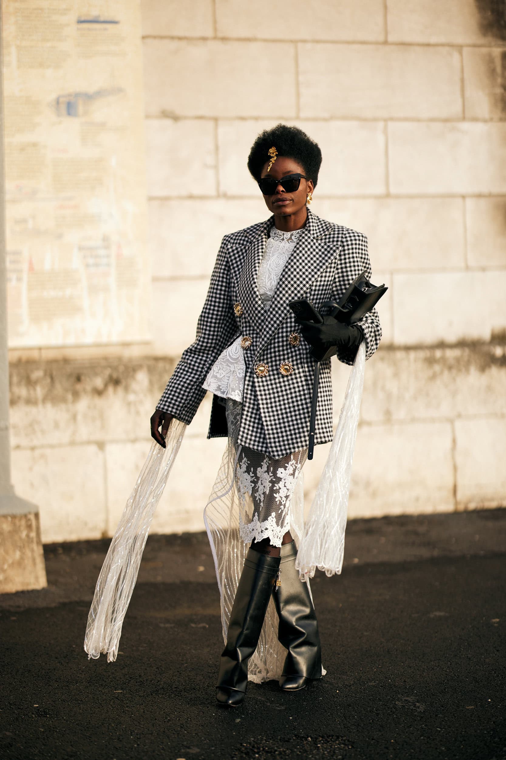 Paris Couture Street Style Spring 2025 Shows