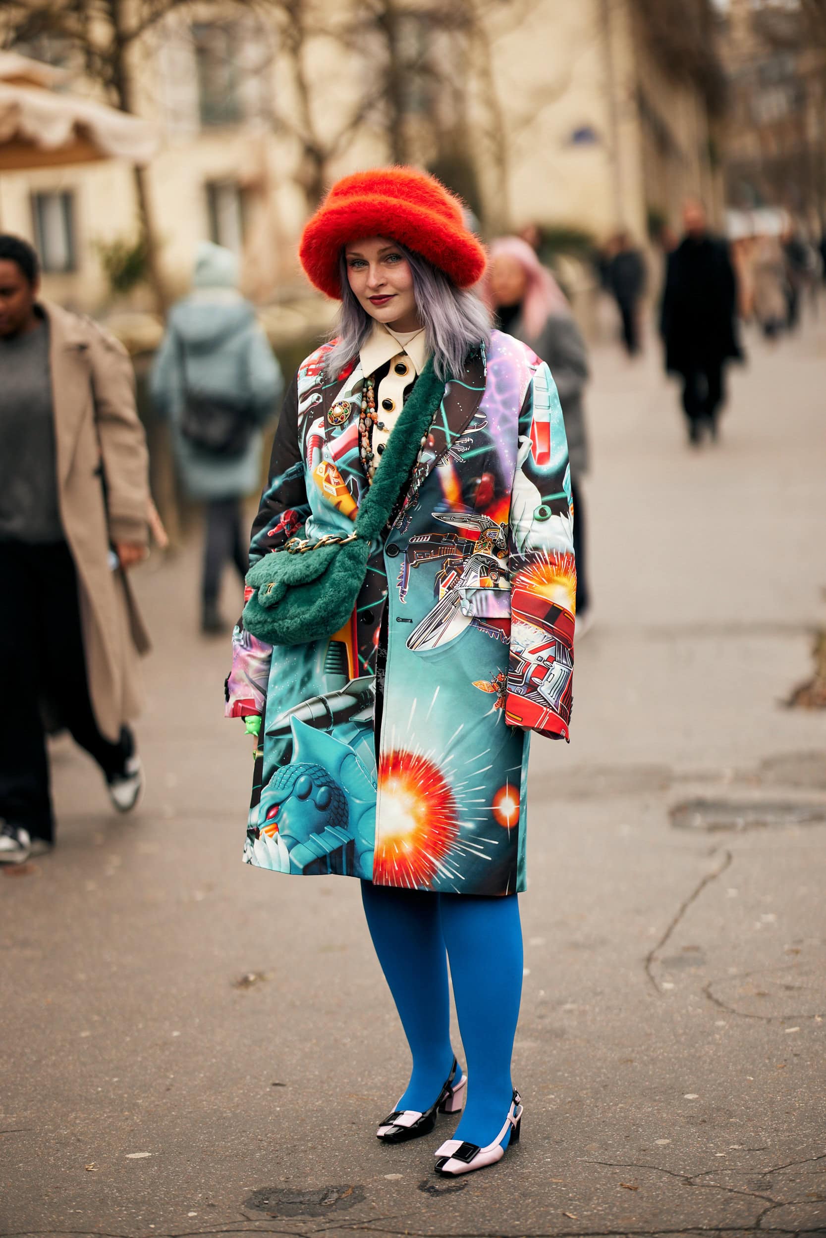 Paris Couture Street Style Spring 2025 Shows