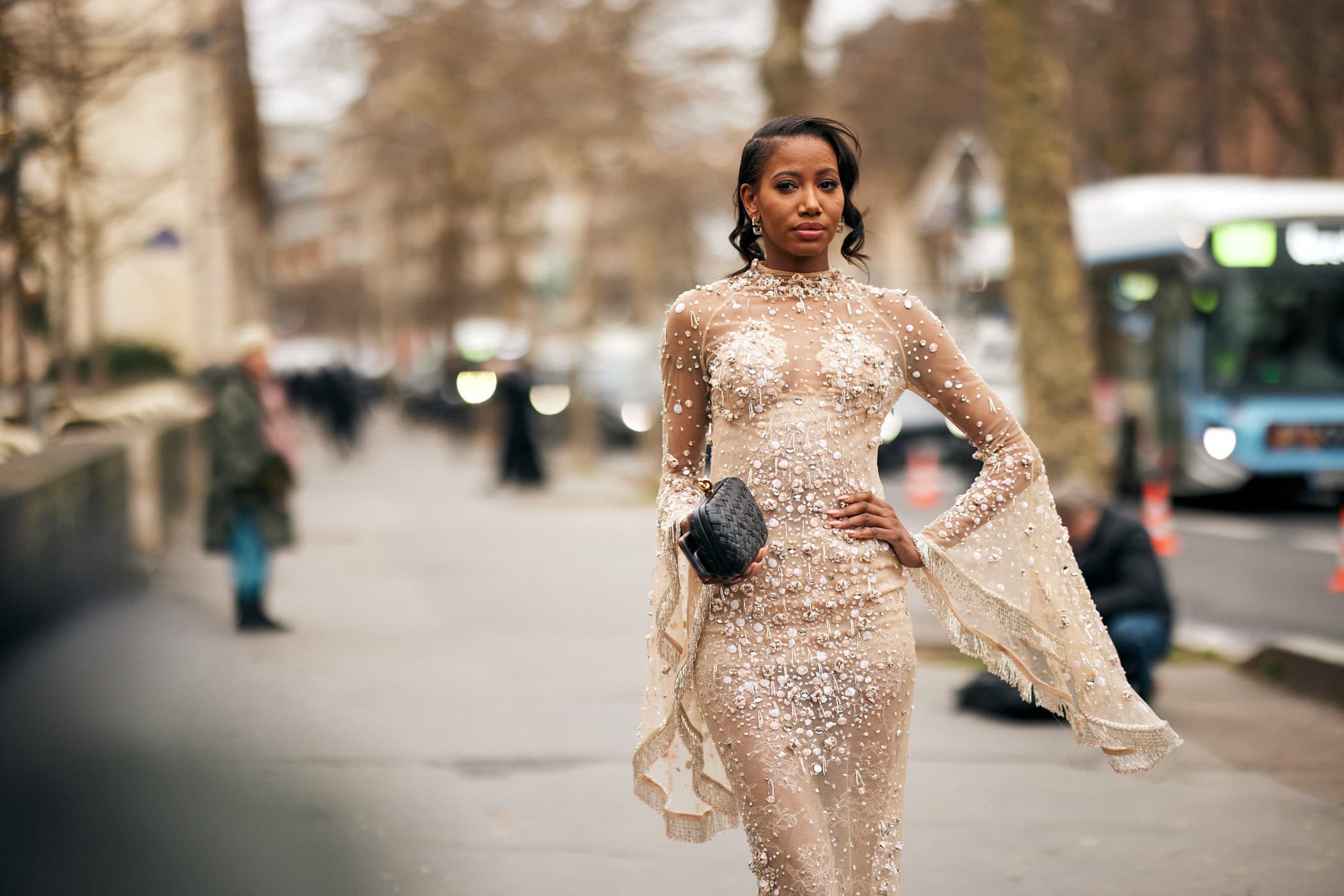 Paris Couture Street Style Spring 2025 Shows