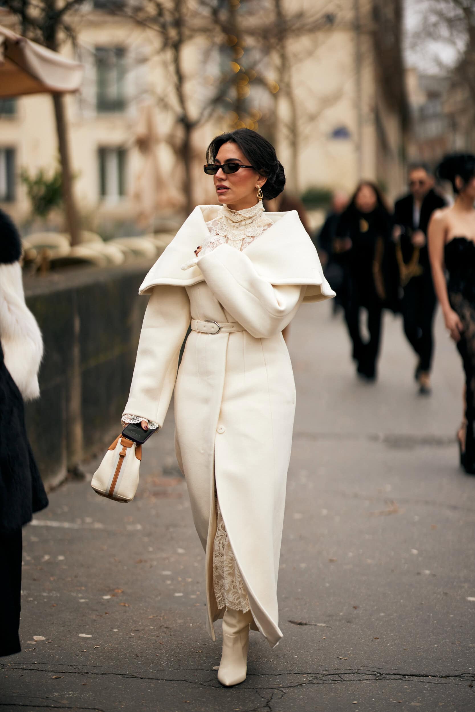 Paris Couture Street Style Spring 2025 Shows