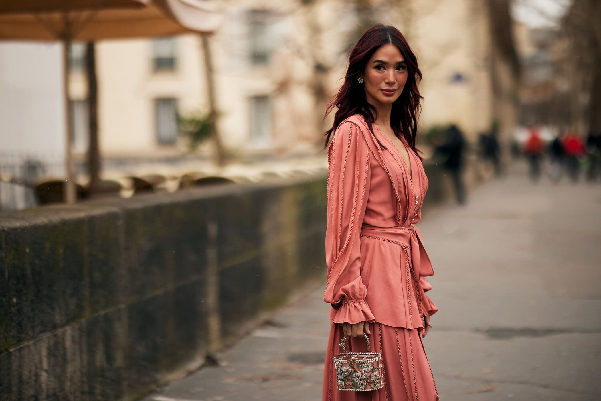 Paris Couture Street Style Spring 2025 Shows