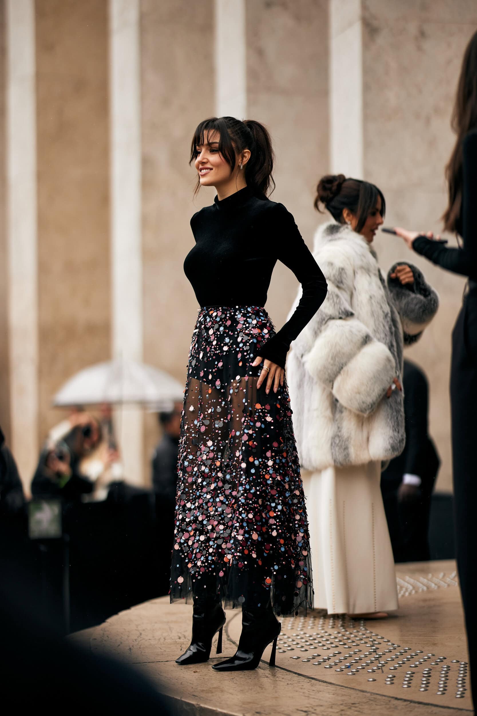 Paris Couture Street Style Spring 2025 Shows