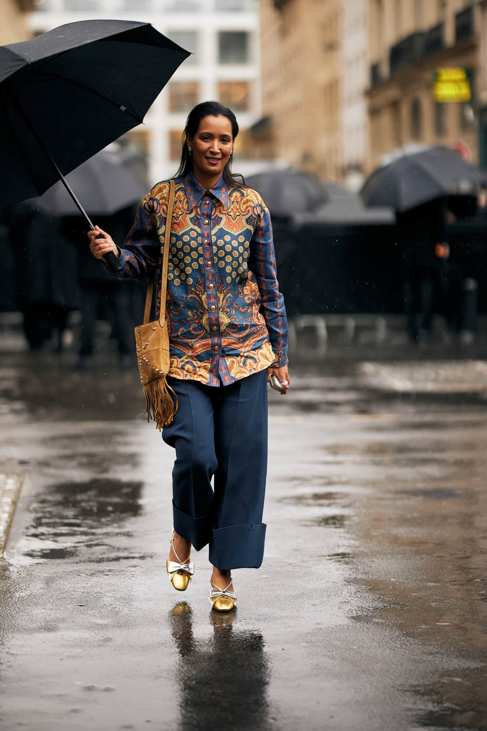 Paris Couture Street Style Spring 2025 Shows