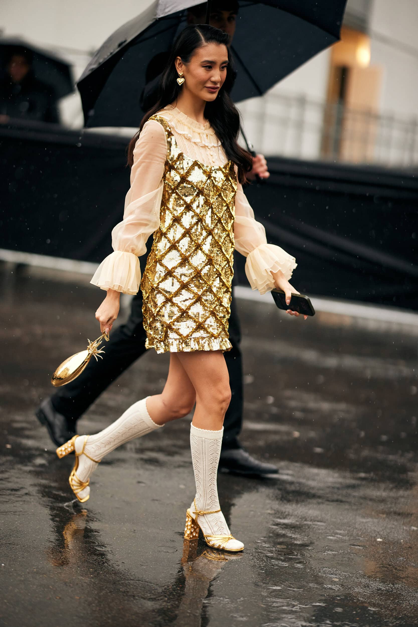 Paris Couture Street Style Spring 2025 Shows