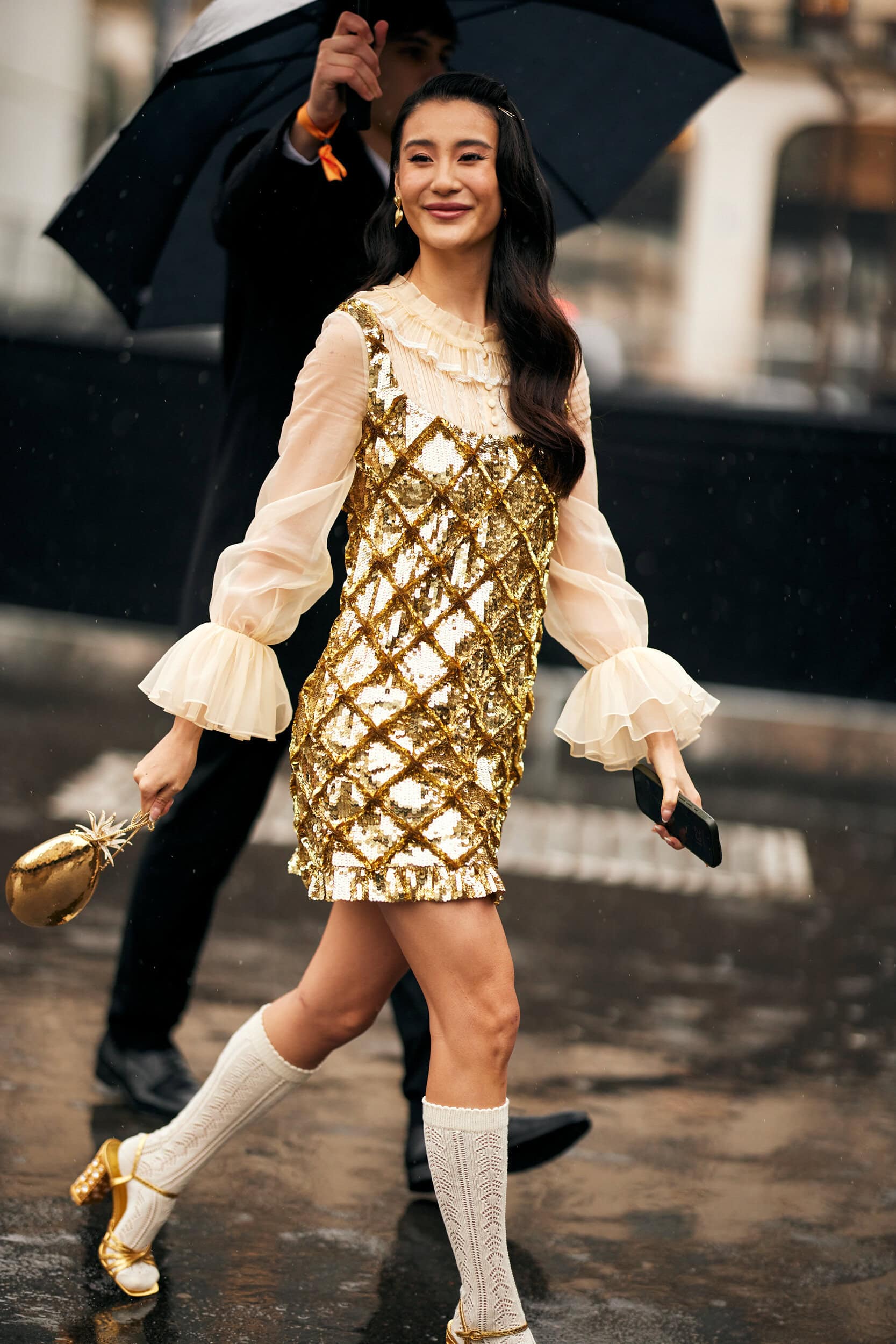 Paris Couture Street Style Spring 2025 Shows