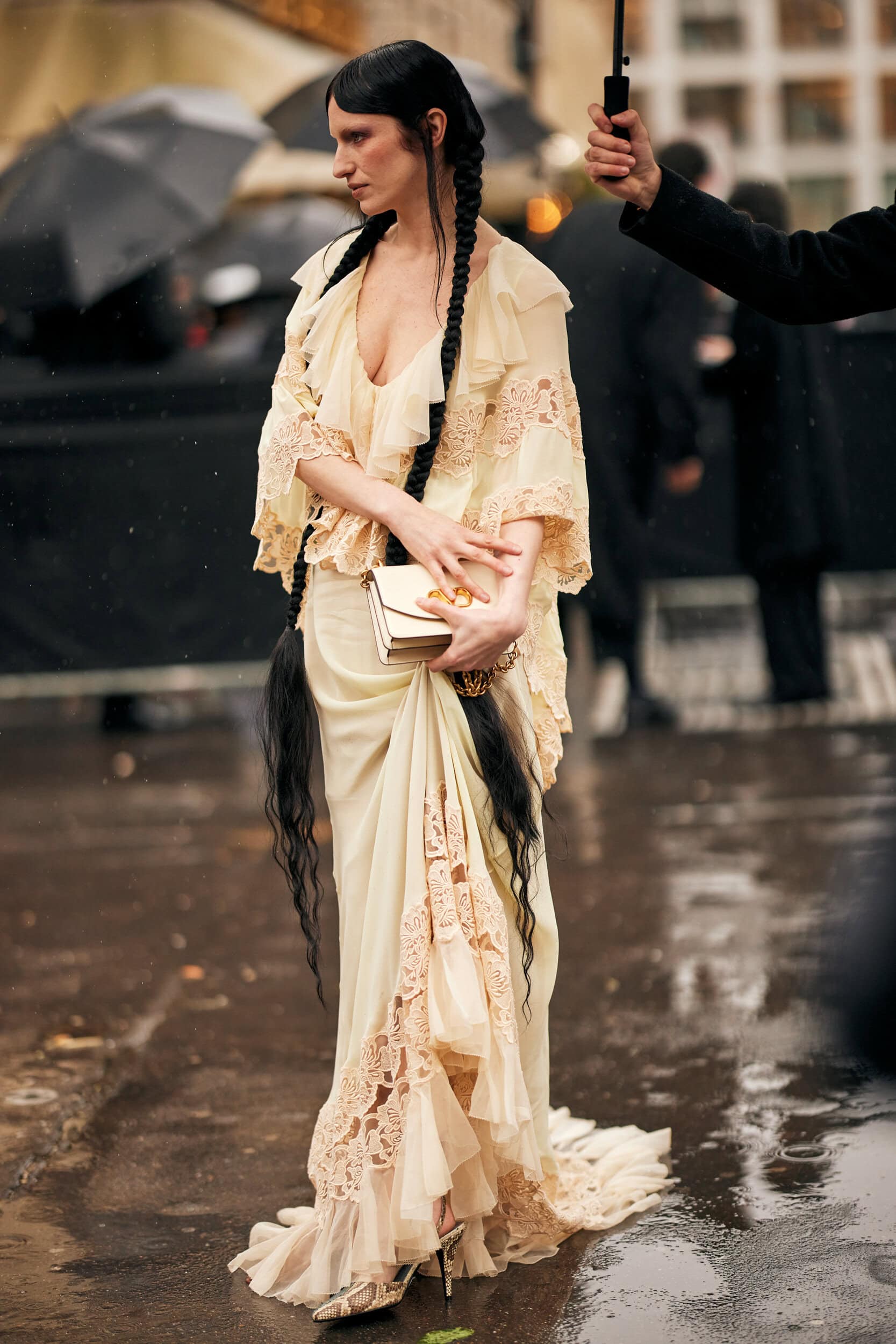 Paris Couture Street Style Spring 2025 Shows