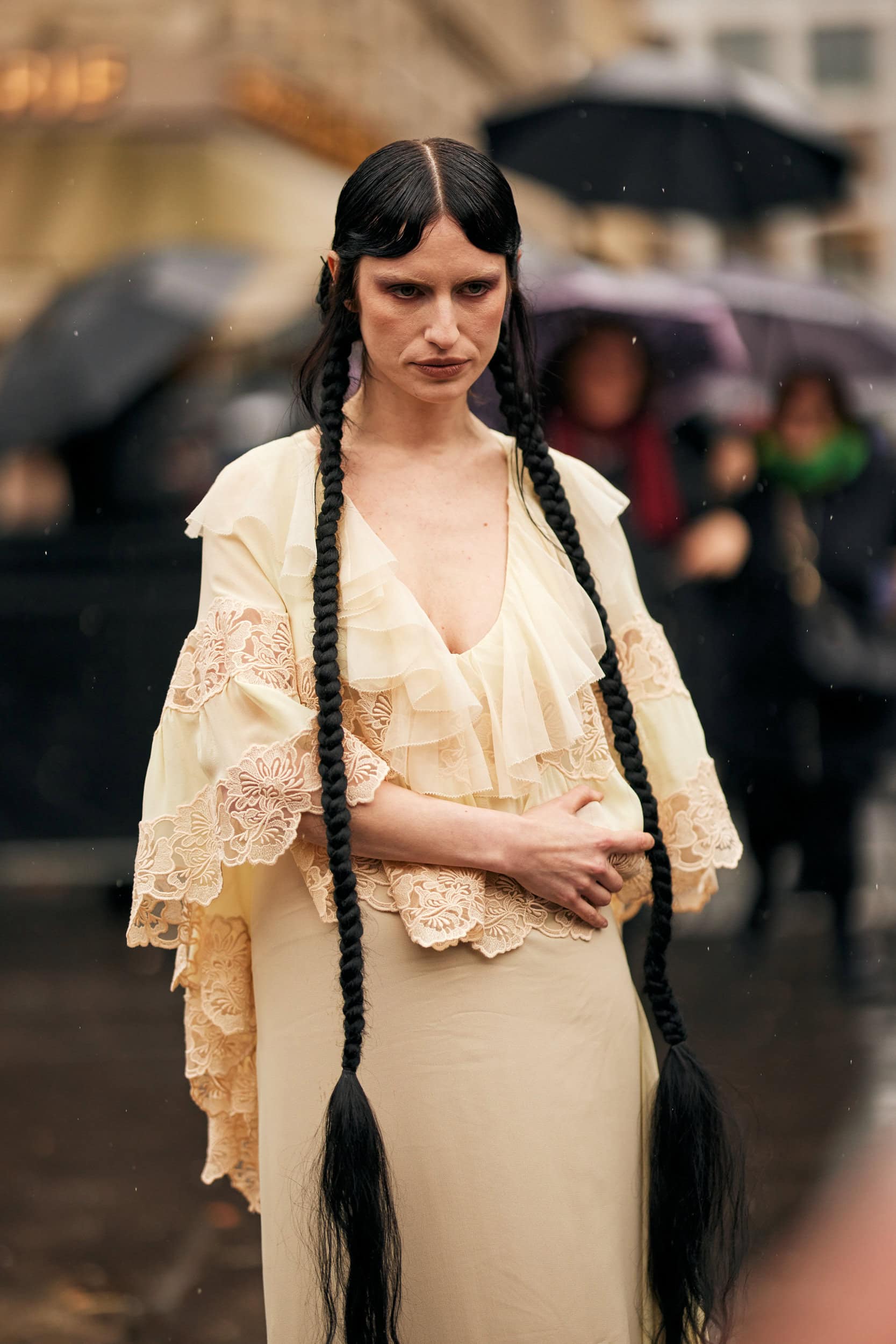 Paris Couture Street Style Spring 2025 Shows