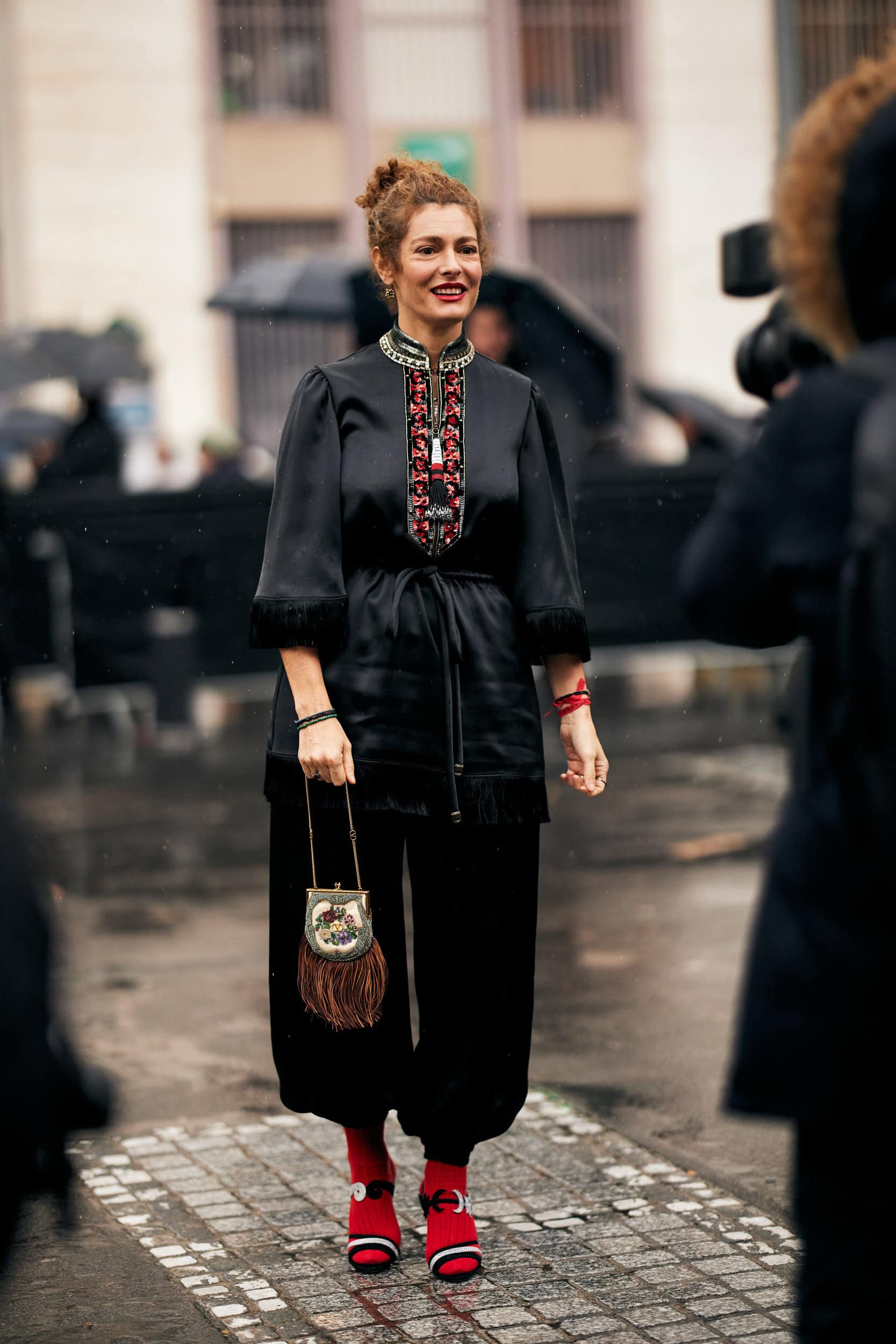 Paris Couture Street Style Spring 2025 Shows