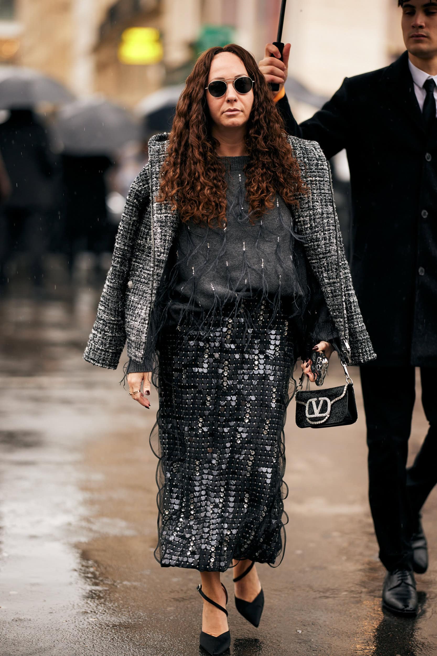 Paris Couture Street Style Spring 2025 Shows