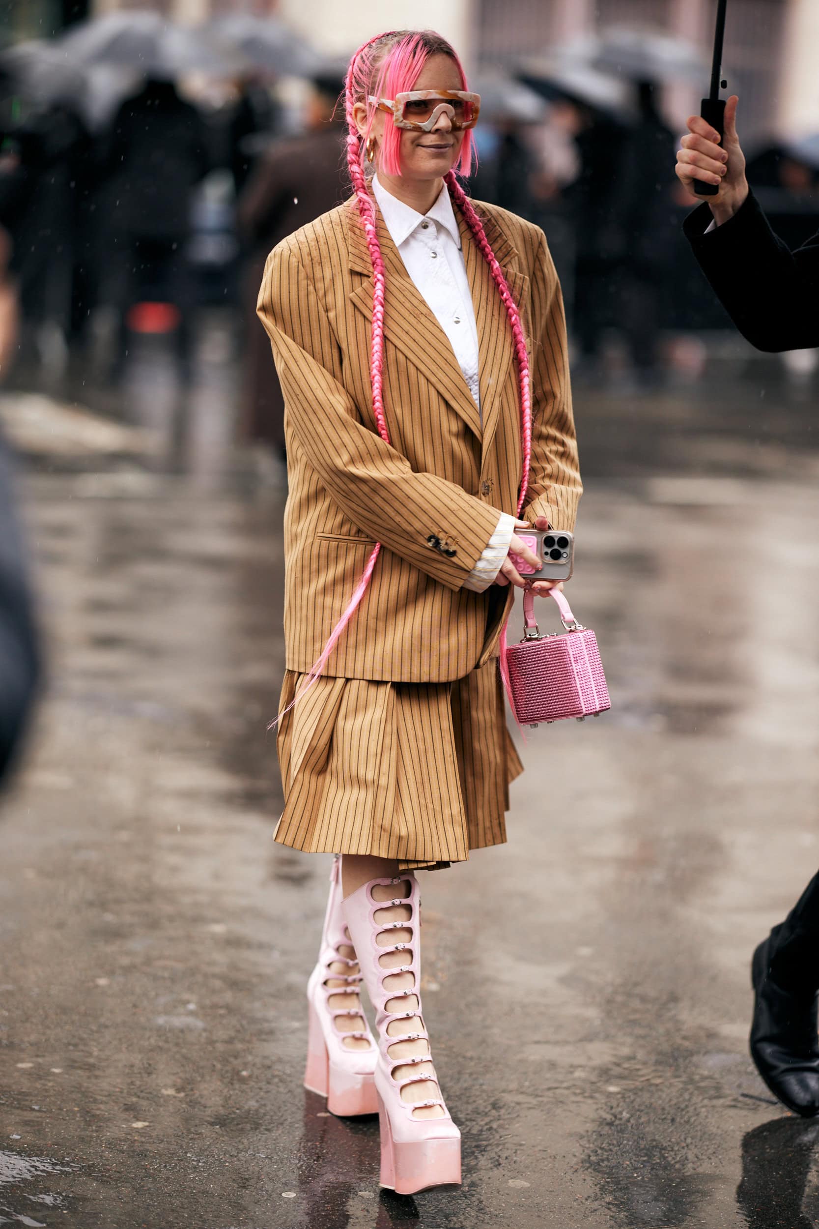 Paris Couture Street Style Spring 2025 Shows