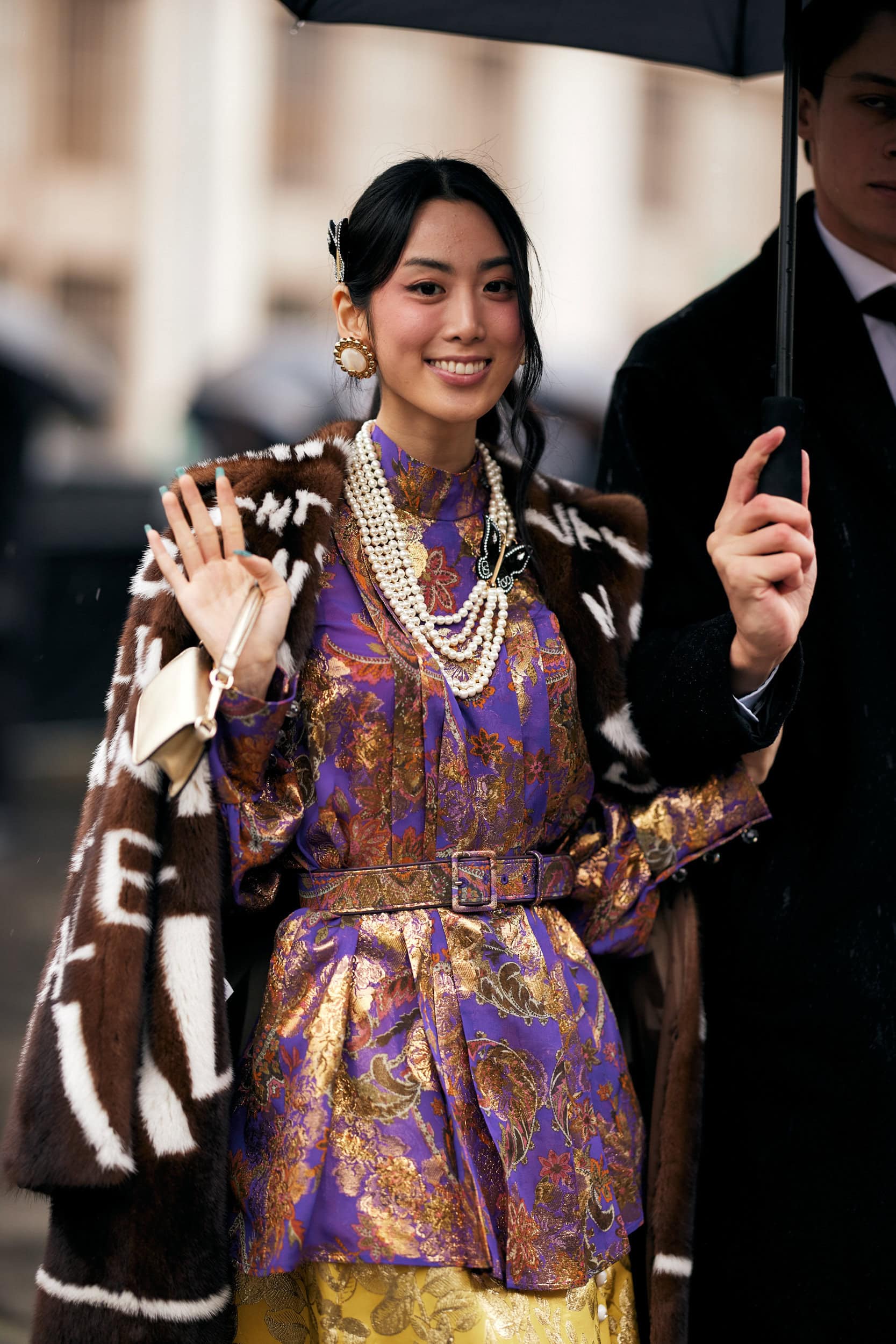 Paris Couture Street Style Spring 2025 Shows