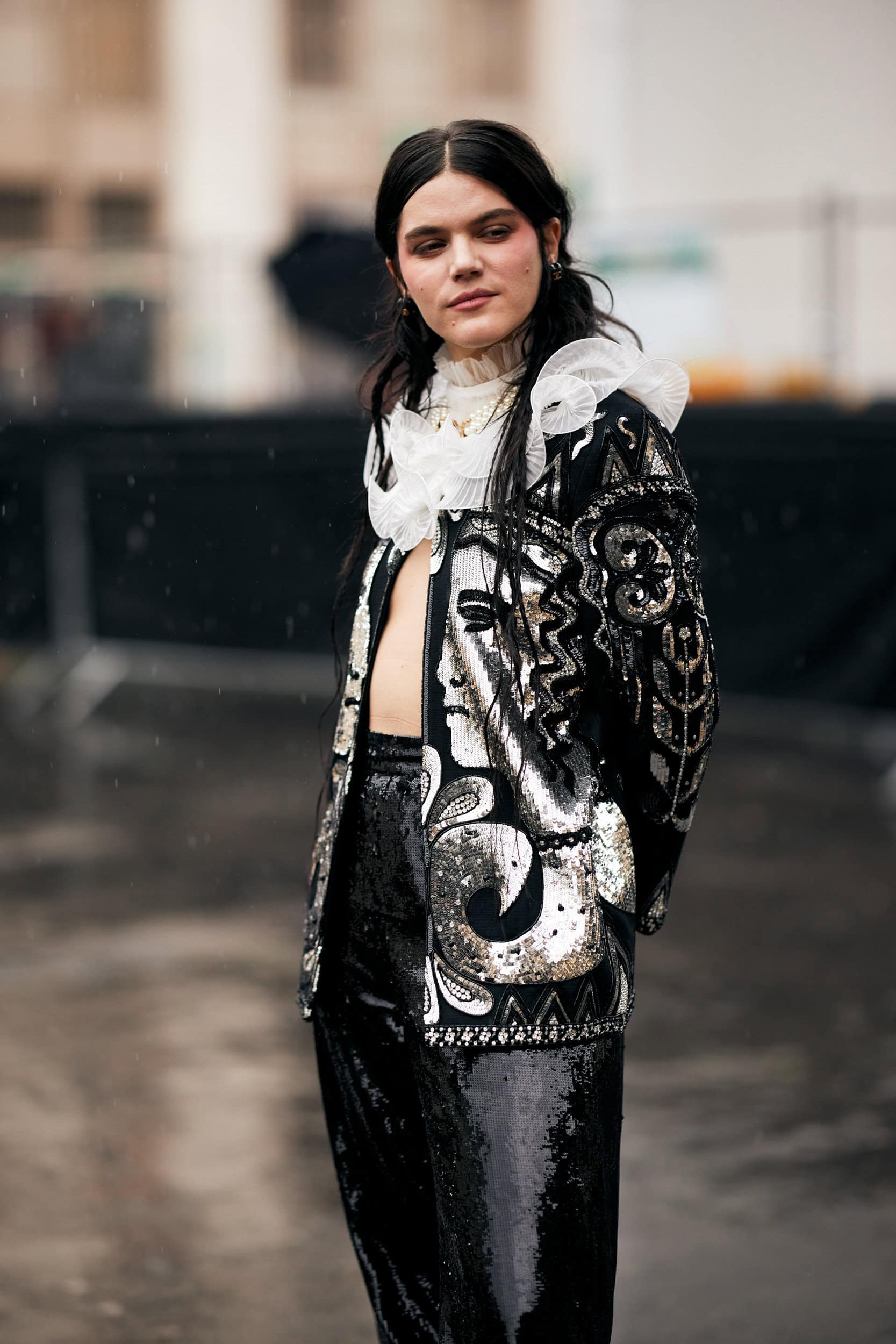 Paris Couture Street Style Spring 2025 Shows