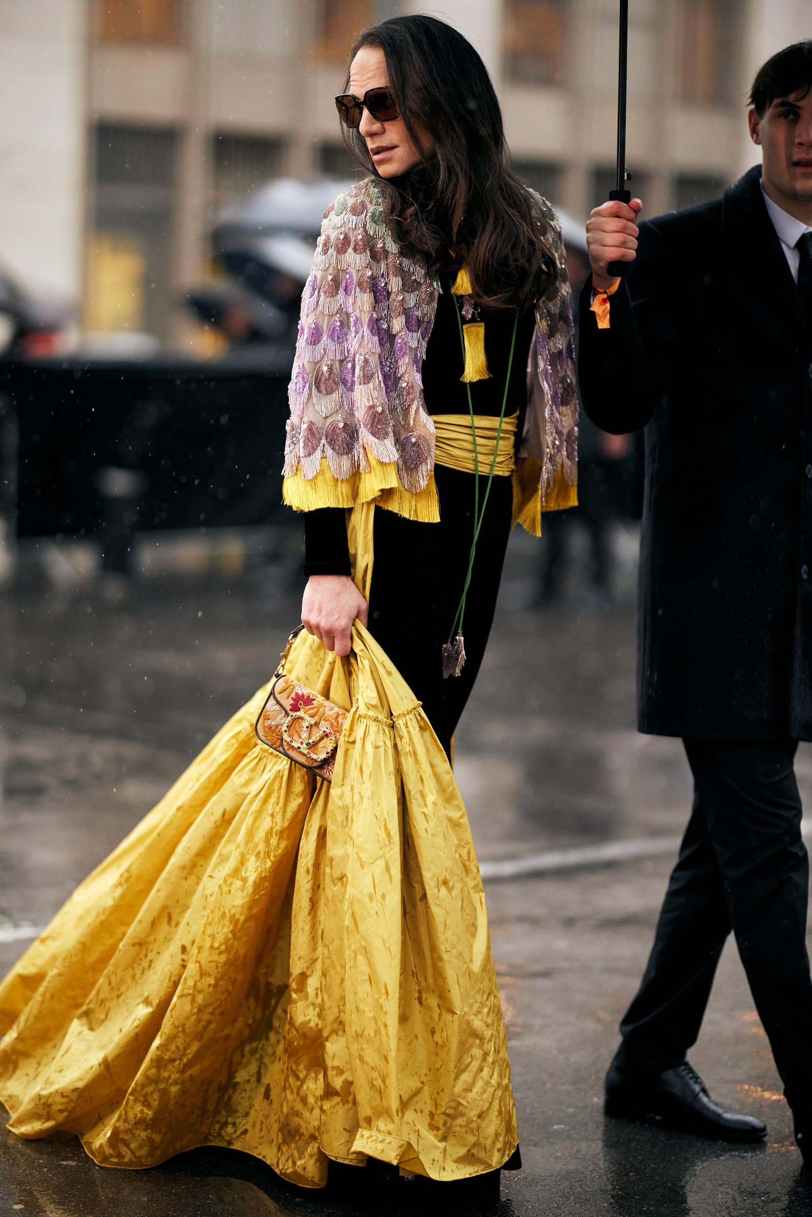 Paris Couture Street Style Spring 2025 Shows