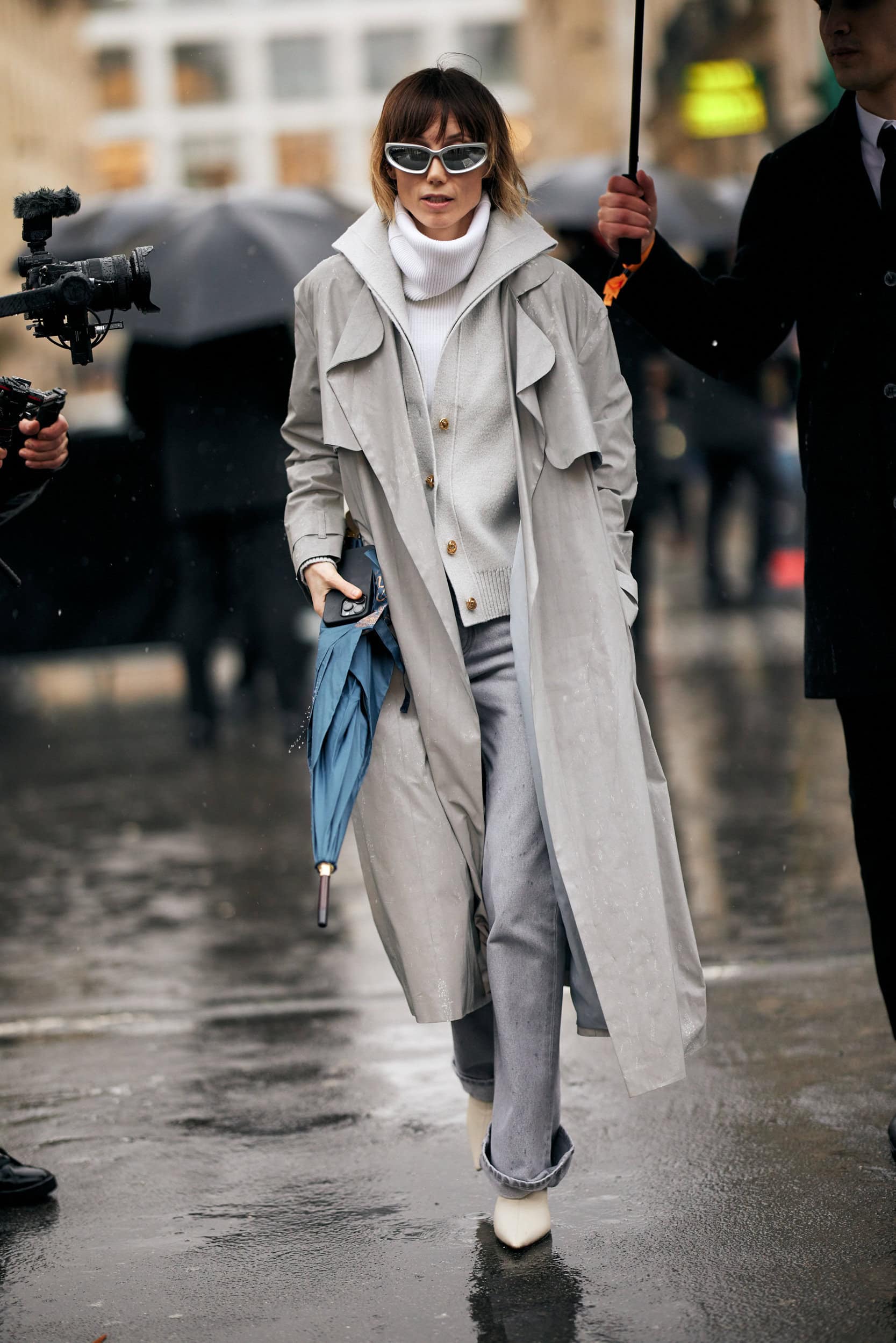 Paris Couture Street Style Spring 2025 Shows