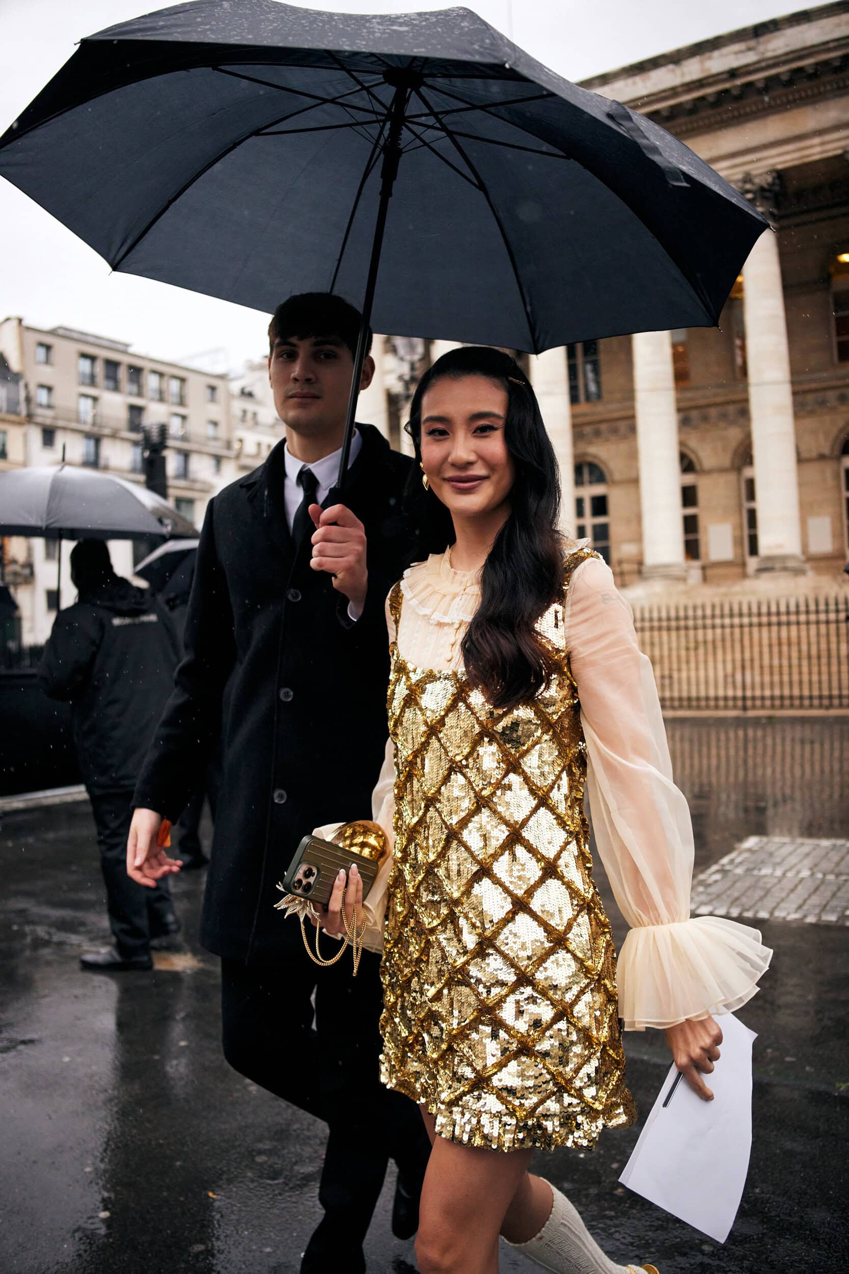 Paris Couture Street Style Spring 2025 Shows