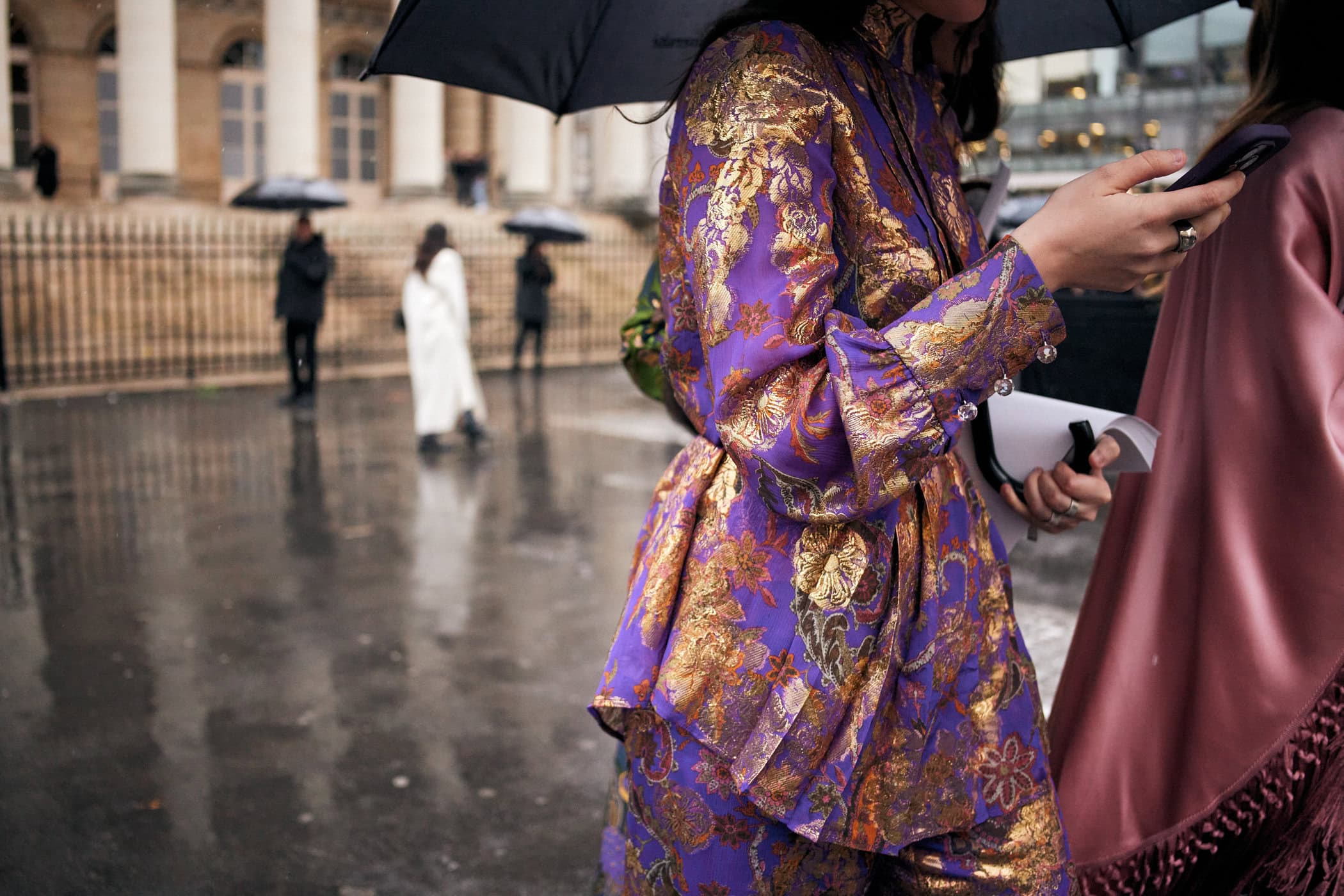 Paris Couture Street Style Spring 2025 Shows