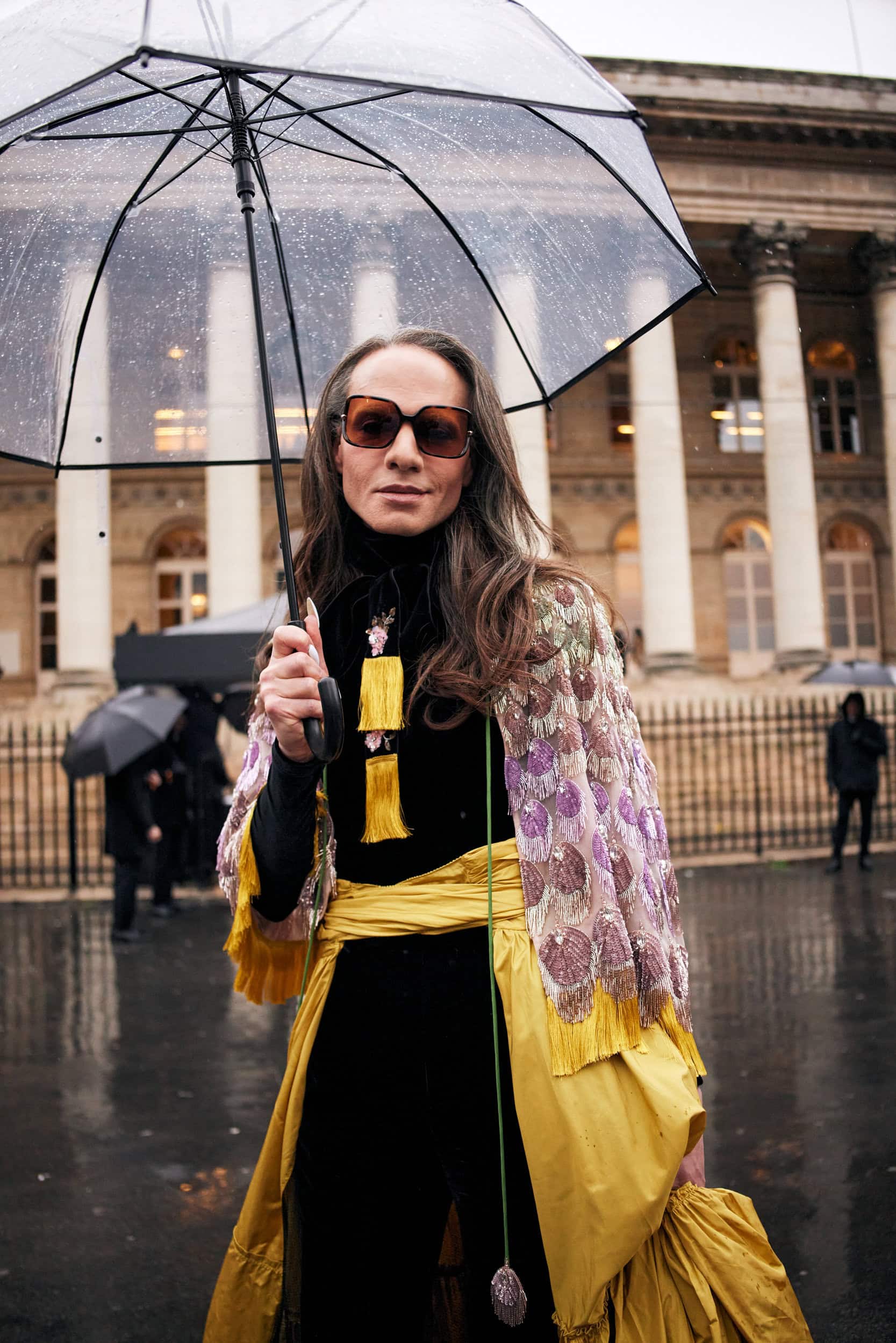 Paris Couture Street Style Spring 2025 Shows