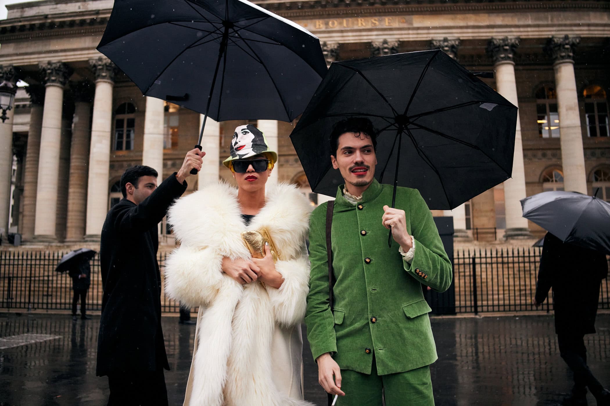 Paris Couture Street Style Spring 2025 Shows