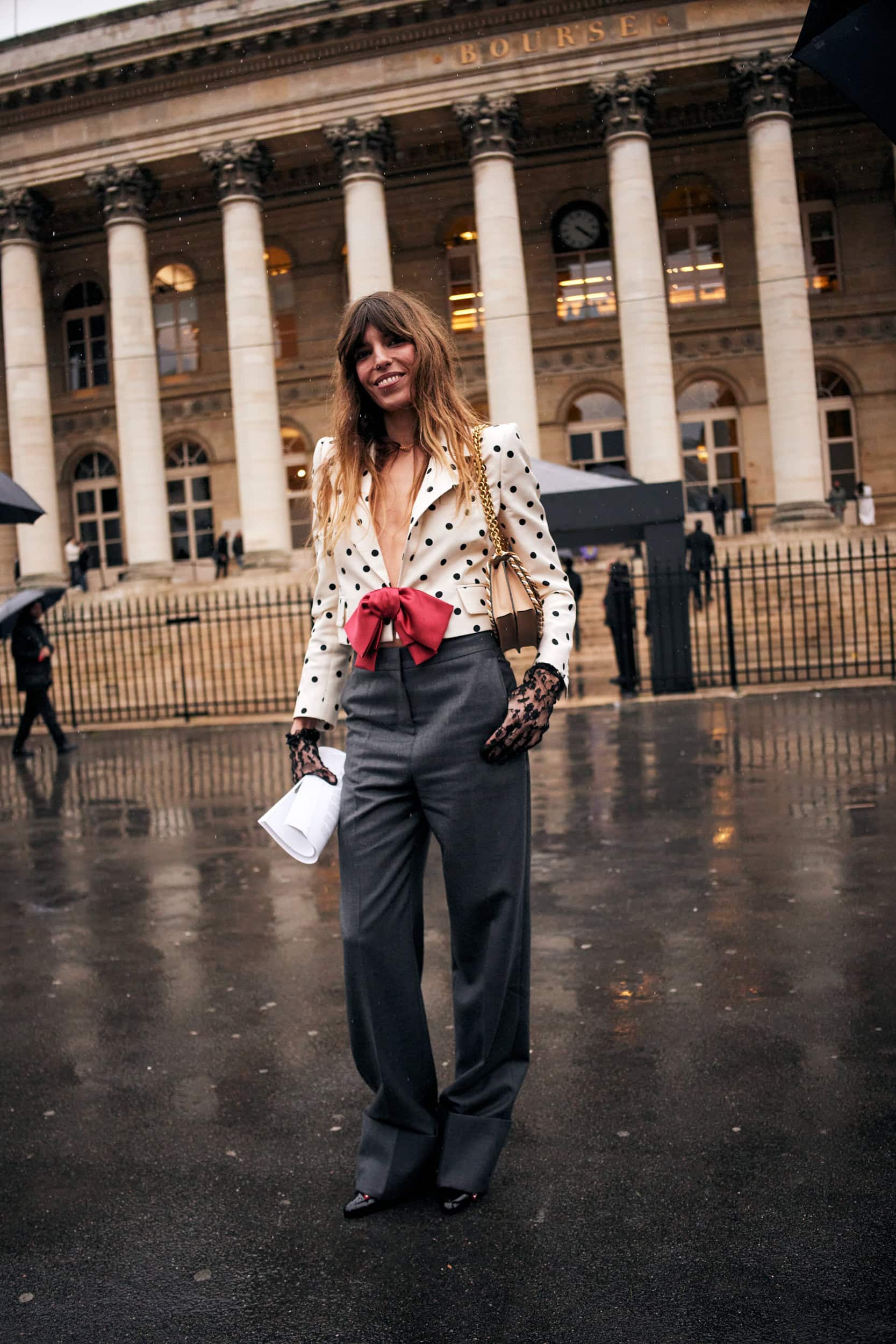 Paris Couture Street Style Spring 2025 Shows