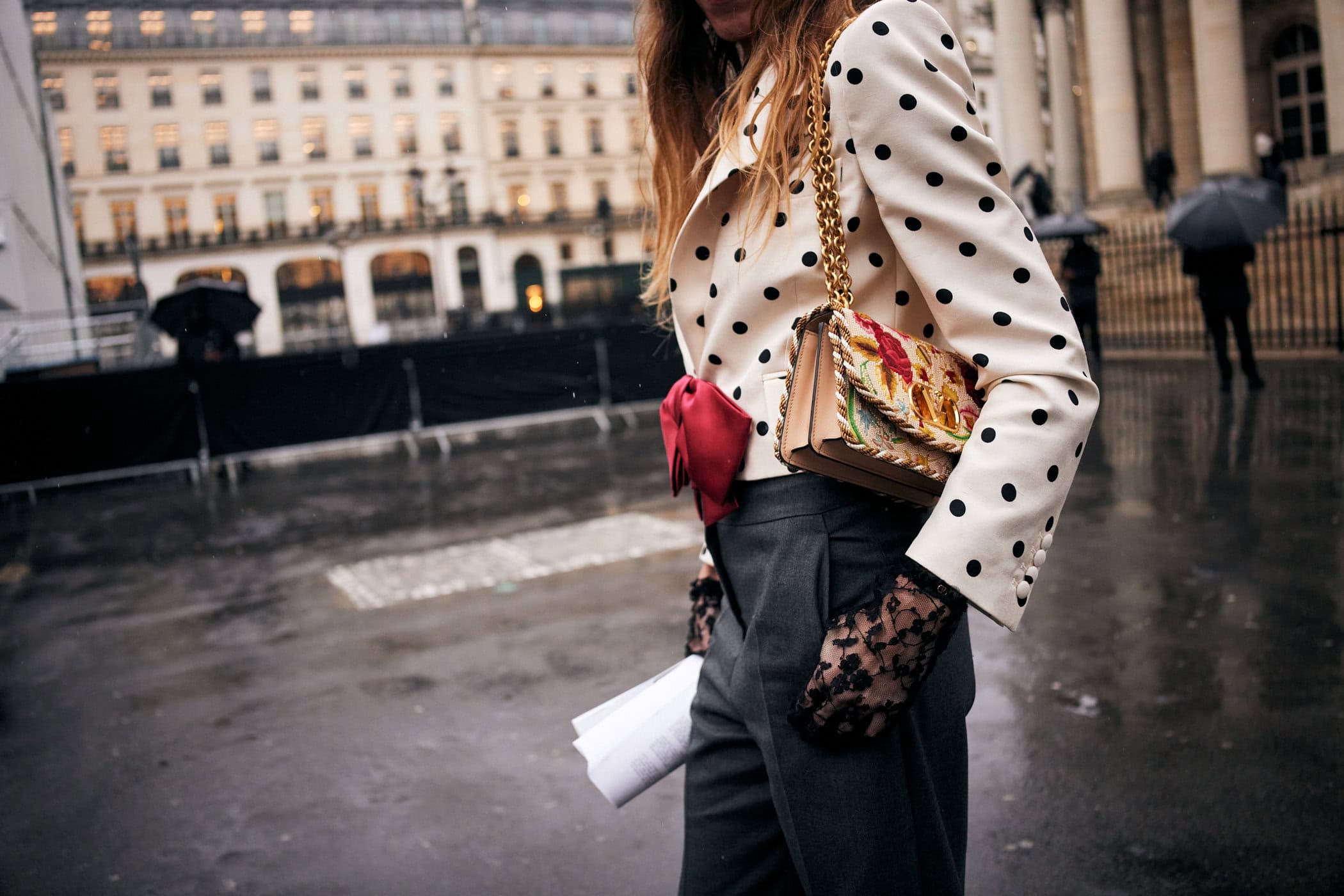 Paris Couture Street Style Spring 2025 Shows