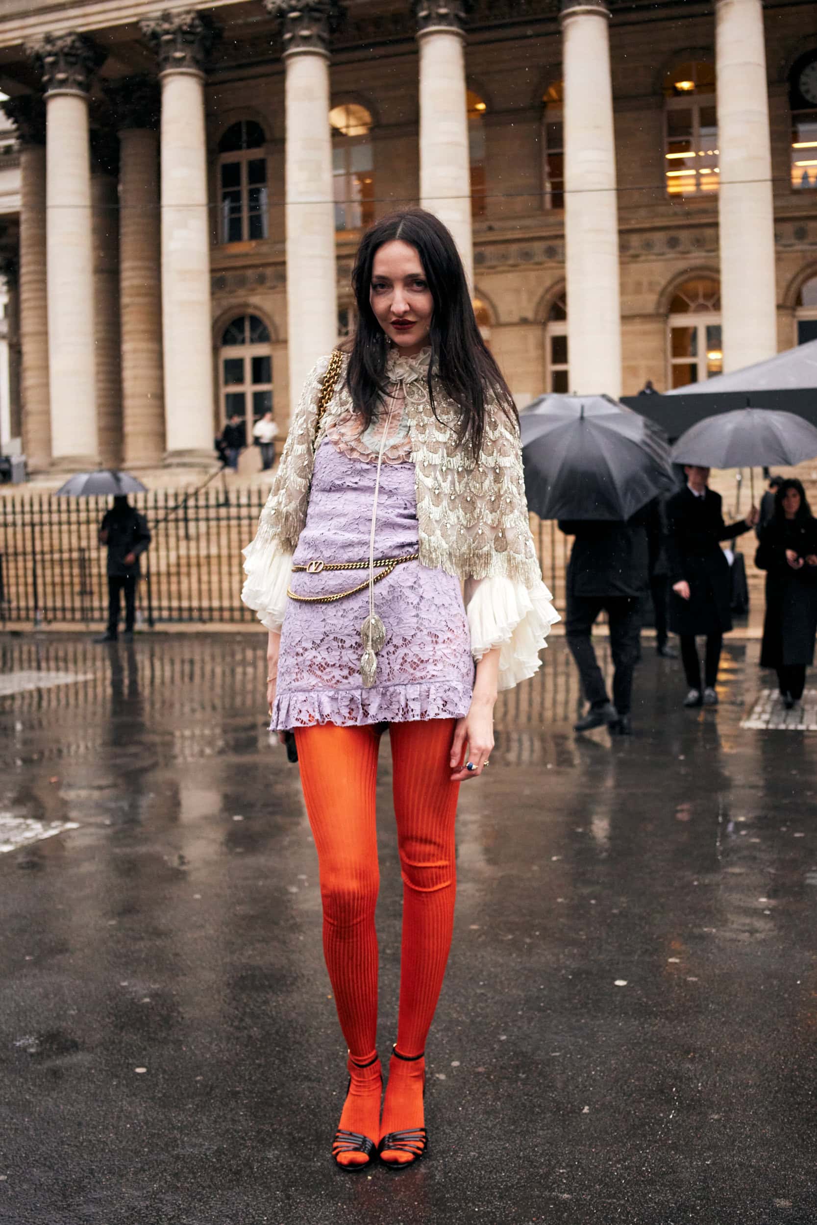 Paris Couture Street Style Spring 2025 Shows