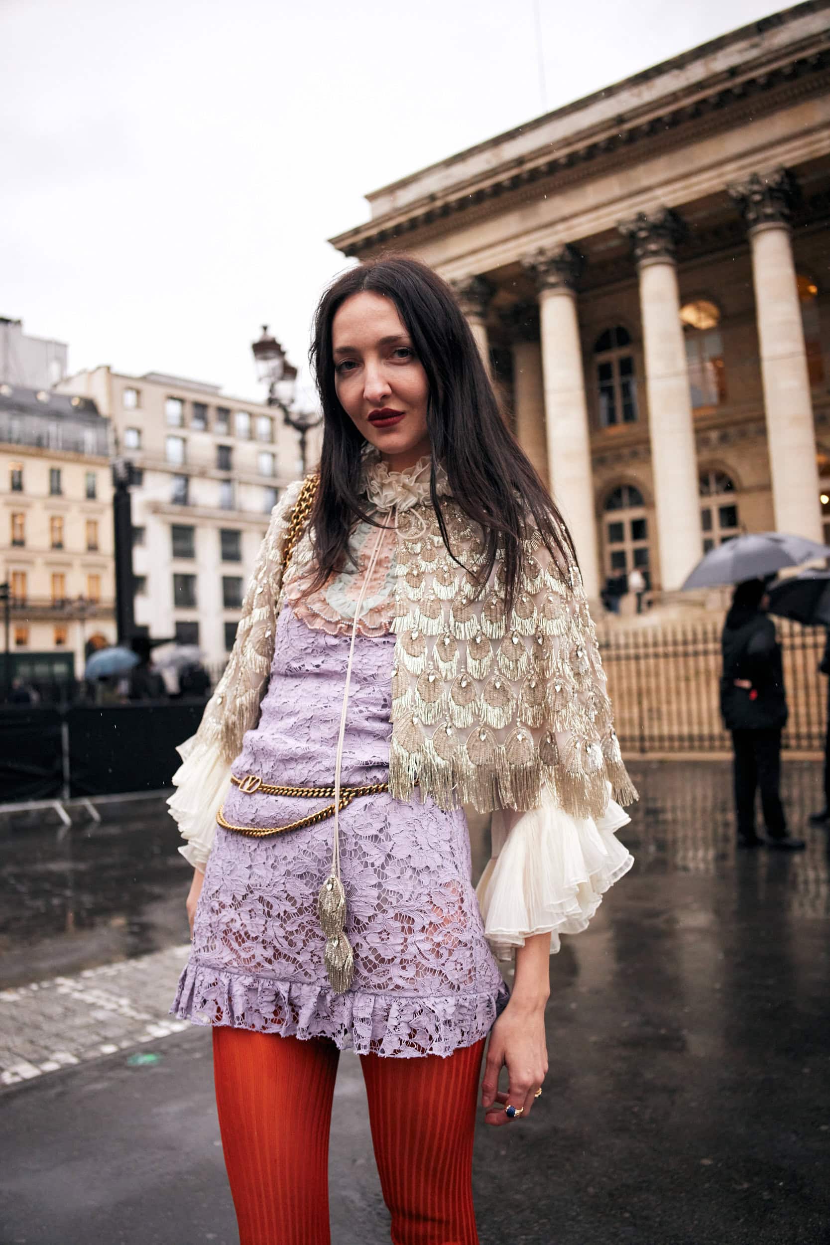 Paris Couture Street Style Spring 2025 Shows