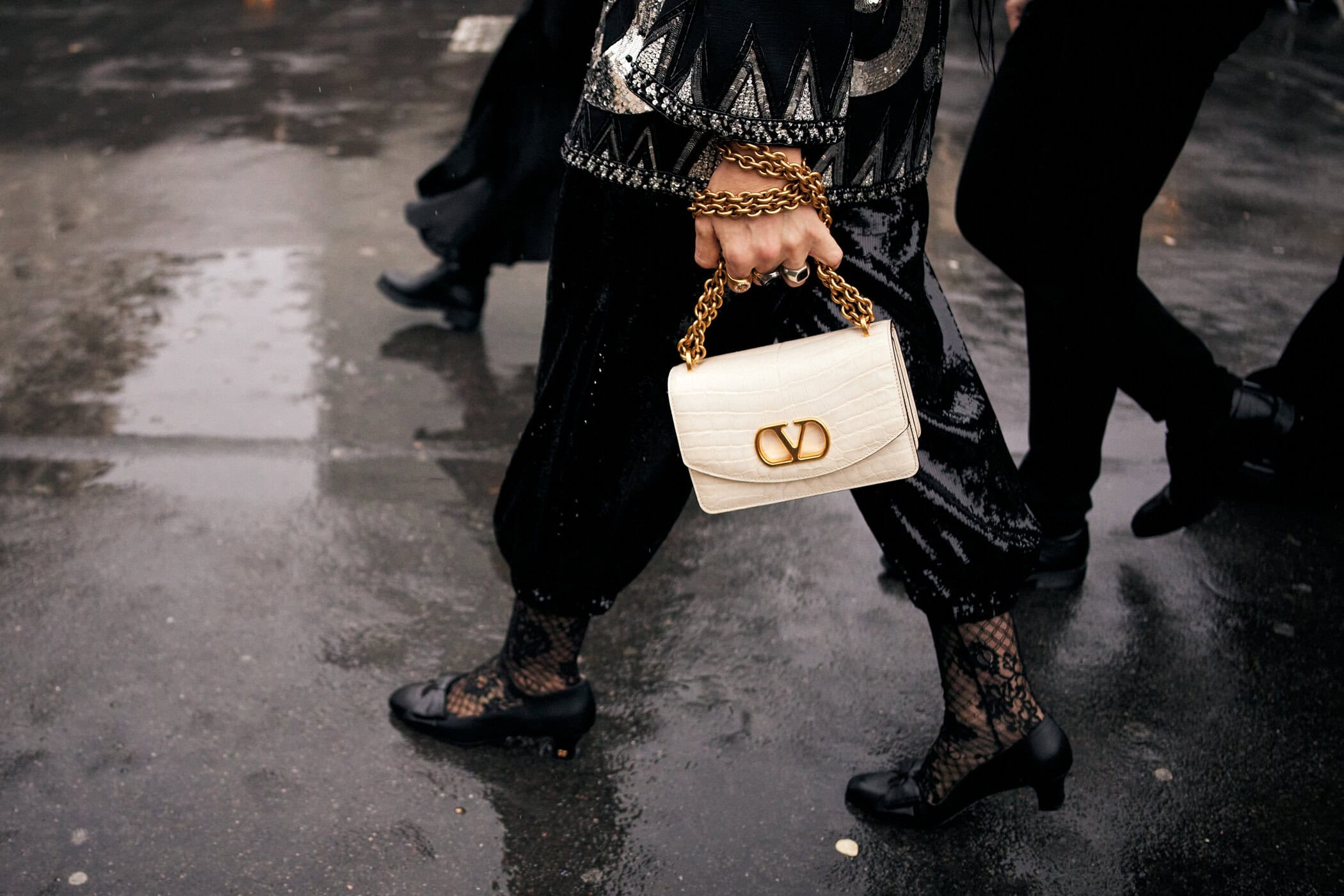 Paris Couture Street Style Spring 2025 Shows