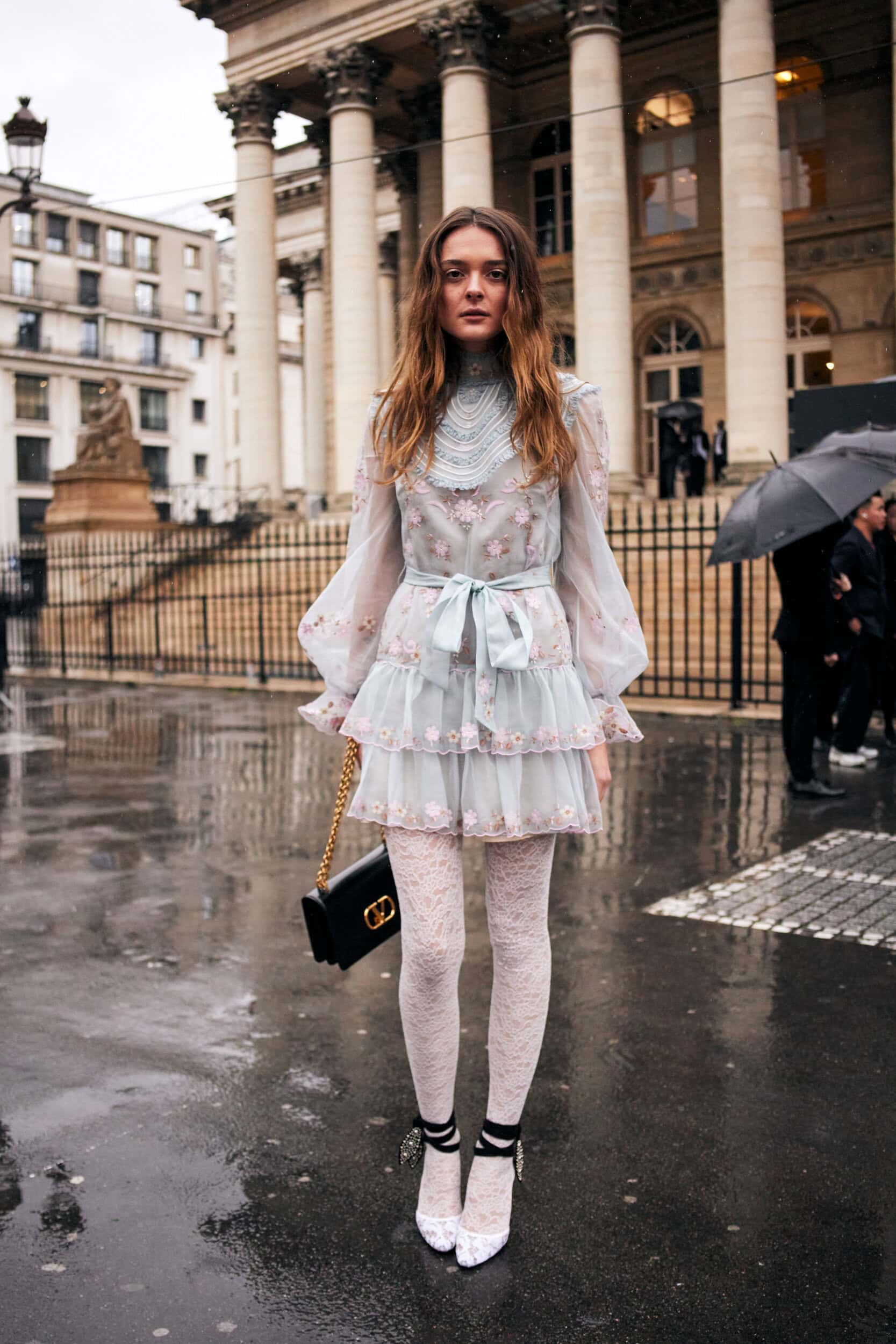 Paris Couture Street Style Spring 2025 Shows