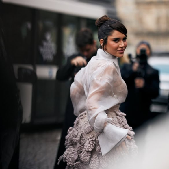 Paris Couture Street Style Spring 2025 Shows