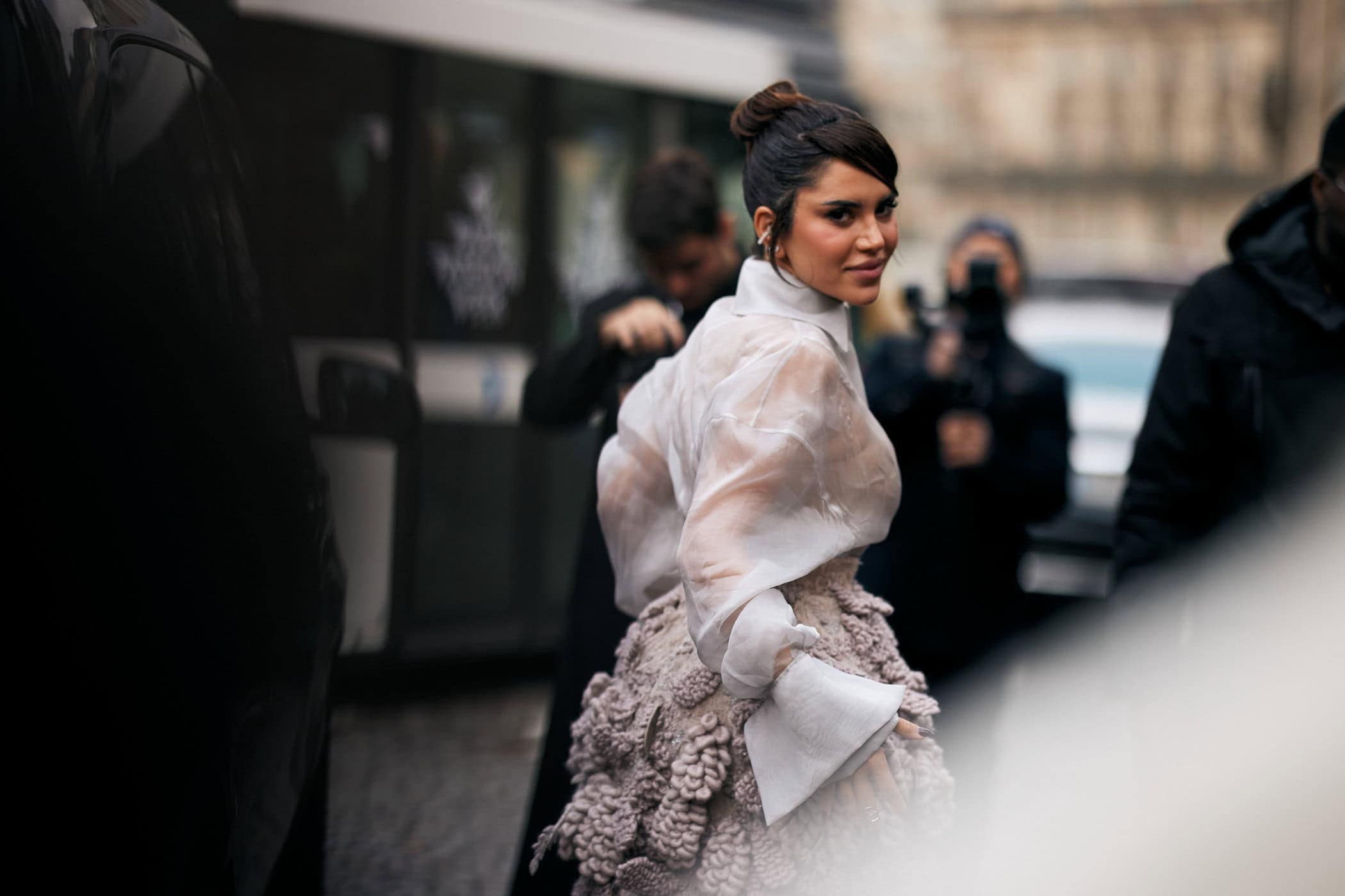 Paris Couture Street Style Spring 2025 Shows