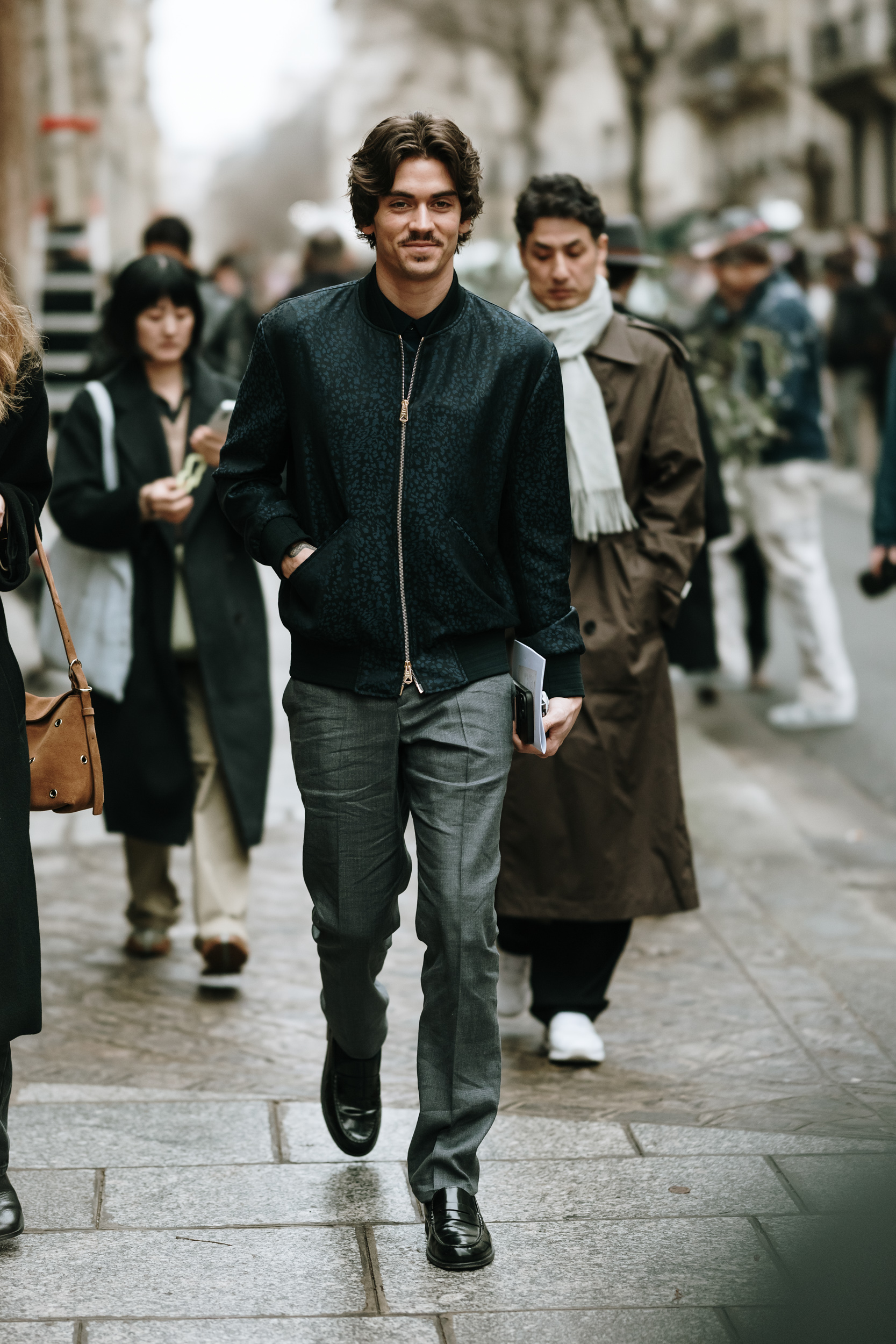 Paris Men's Street Style Fall 2025 Shows